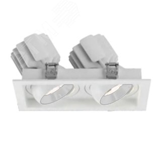 Изображение товара Светильник Arlight MS-VORTEX-BUILT-S250x140 с поворотным механизмом