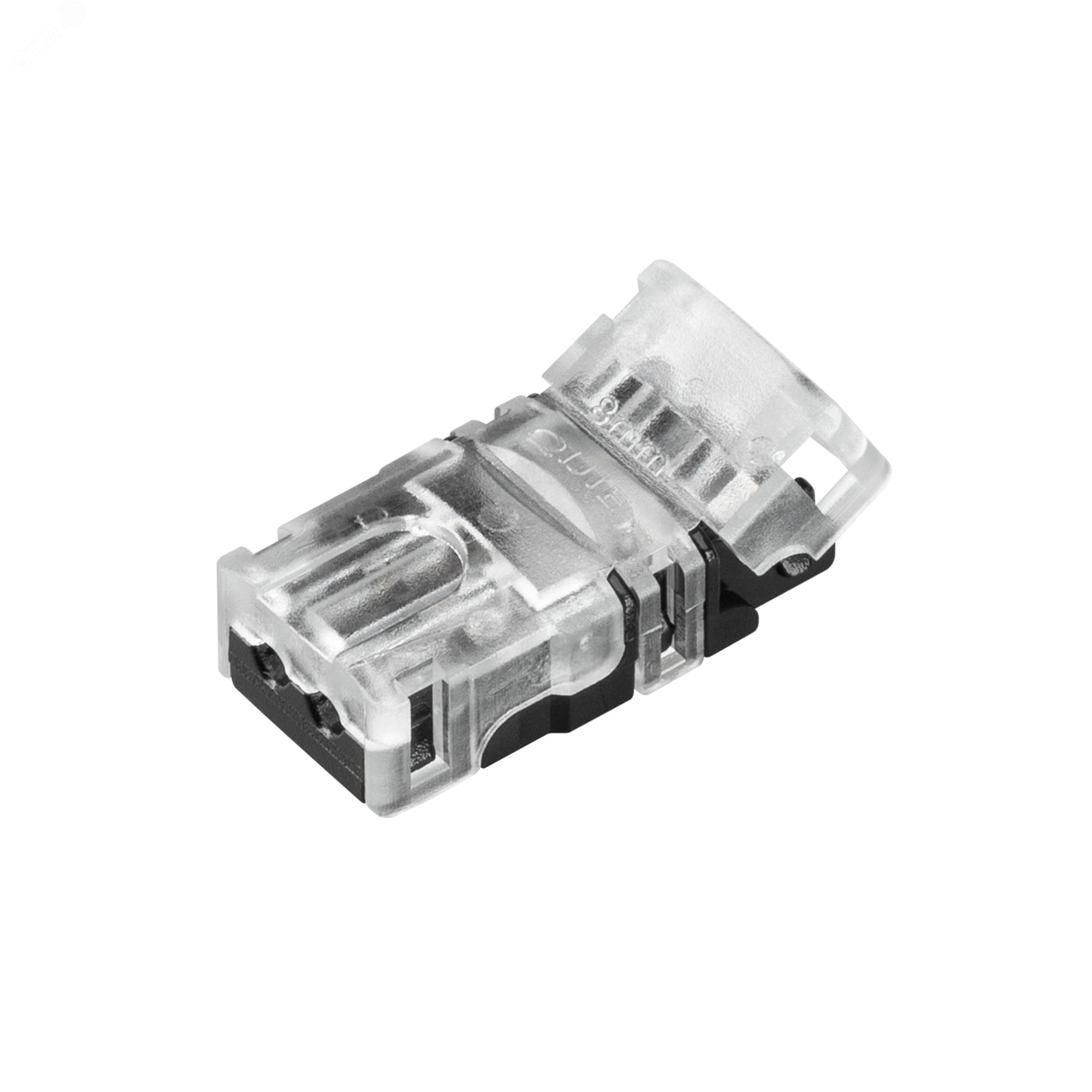 Изображение товара Коннектор HIP-MONO-8-2pin-STW (ARL) для светодиодных лент 8 мм с надежным соединением