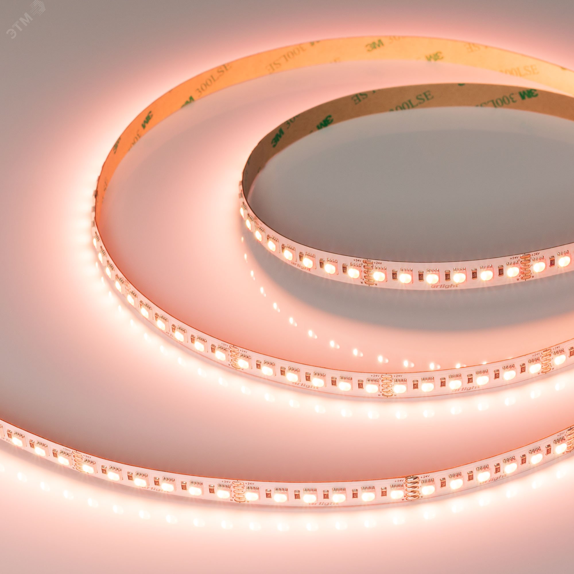 Изображение товара Светодиодная лента RGBW 25 Вт/м 24 В IP20 5 м Arlight RT-H120-10mm