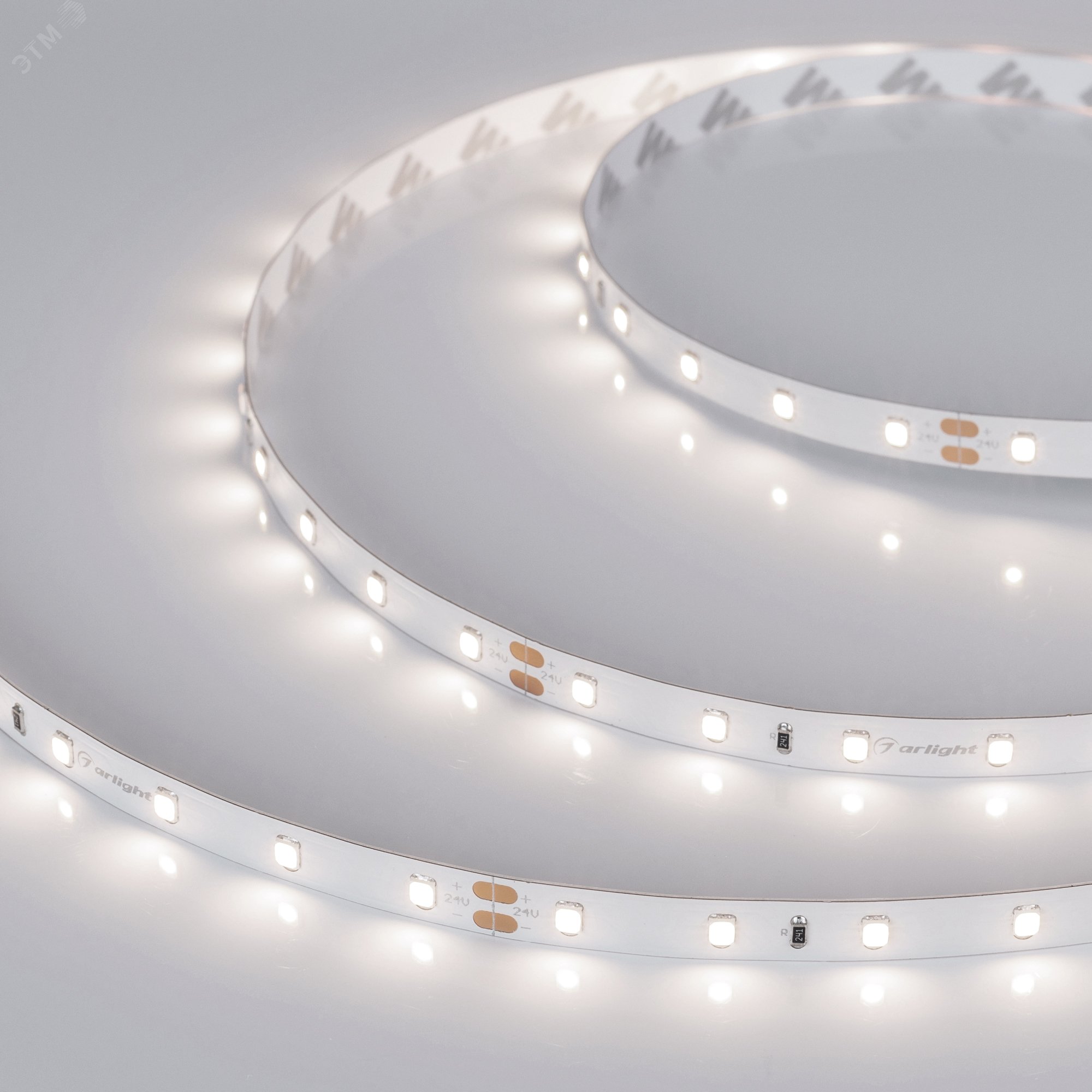 Изображение товара Светодиодная лента 4.8 Вт/м 24В 4000K IP20 60LED/м Arlight