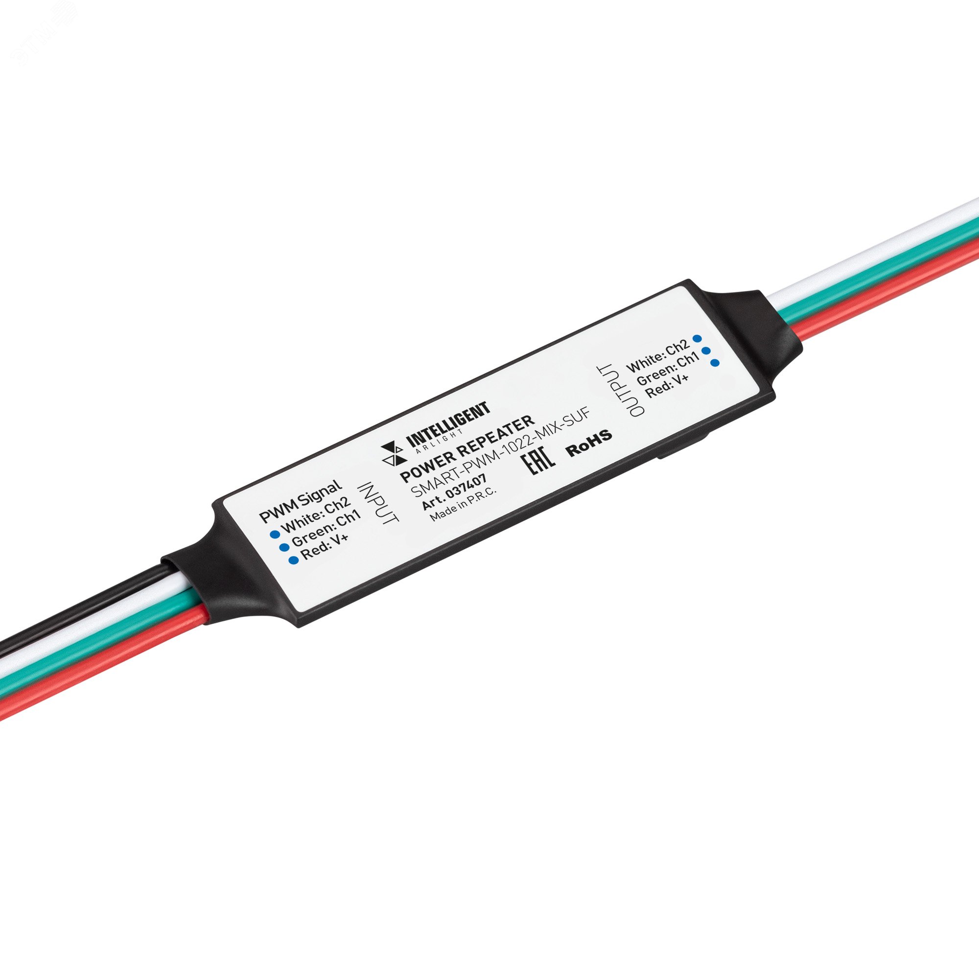 Изображение товара INTELLIGENT ARLIGHT Усилитель SMART-PWM-1022-MIX-SUF 12-24V 2x2.5A