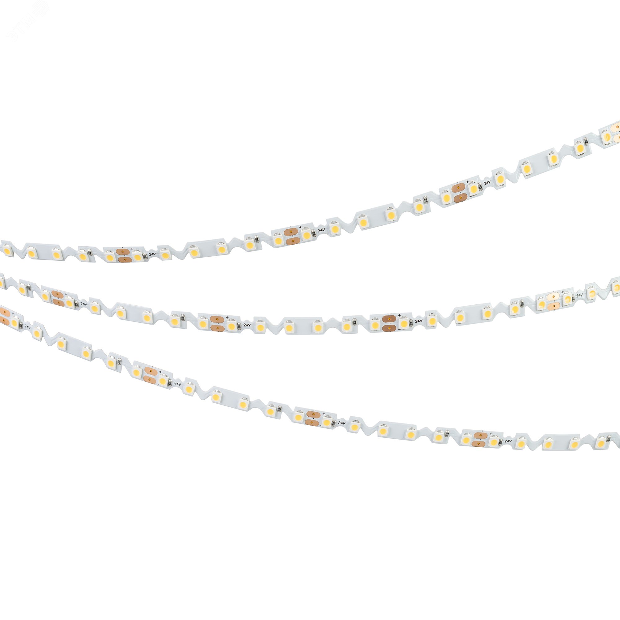 Изображение товара Лента светодиодная 9,6 Вт/м 24В IP20 3000K 120LED/м RZ-A120-6mm SMD 2835 5 м