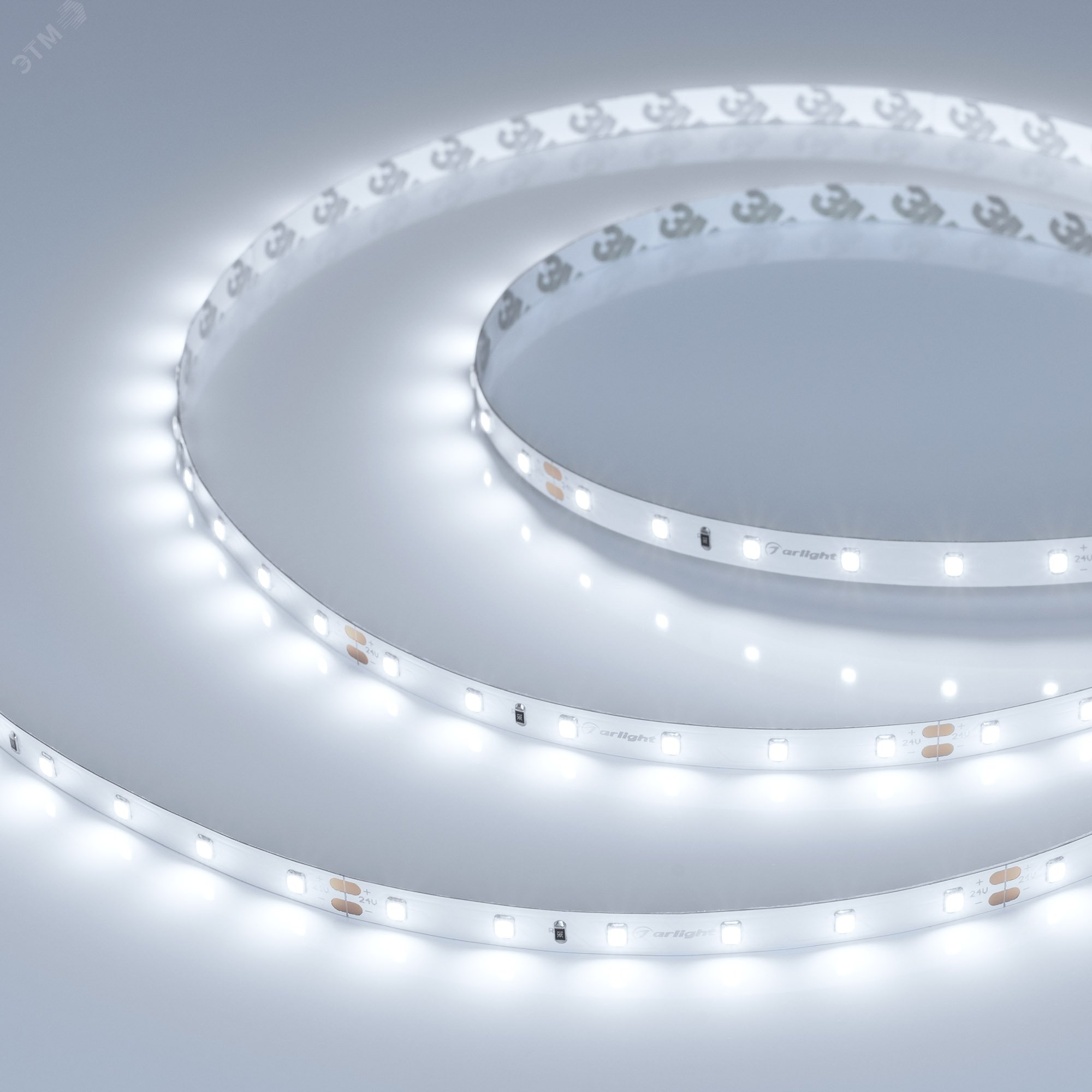 Изображение товара Светодиодная лента 4.8 Вт/m 24В IP20 SMD 2835 CRI 90 5 метров