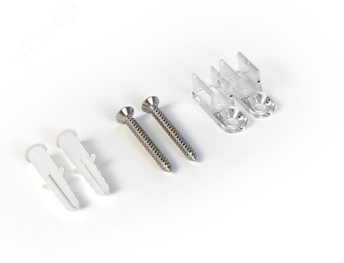 Изображение товара Держатель для лент COB-6mm от Arlight прозрачный пластик 10 шт