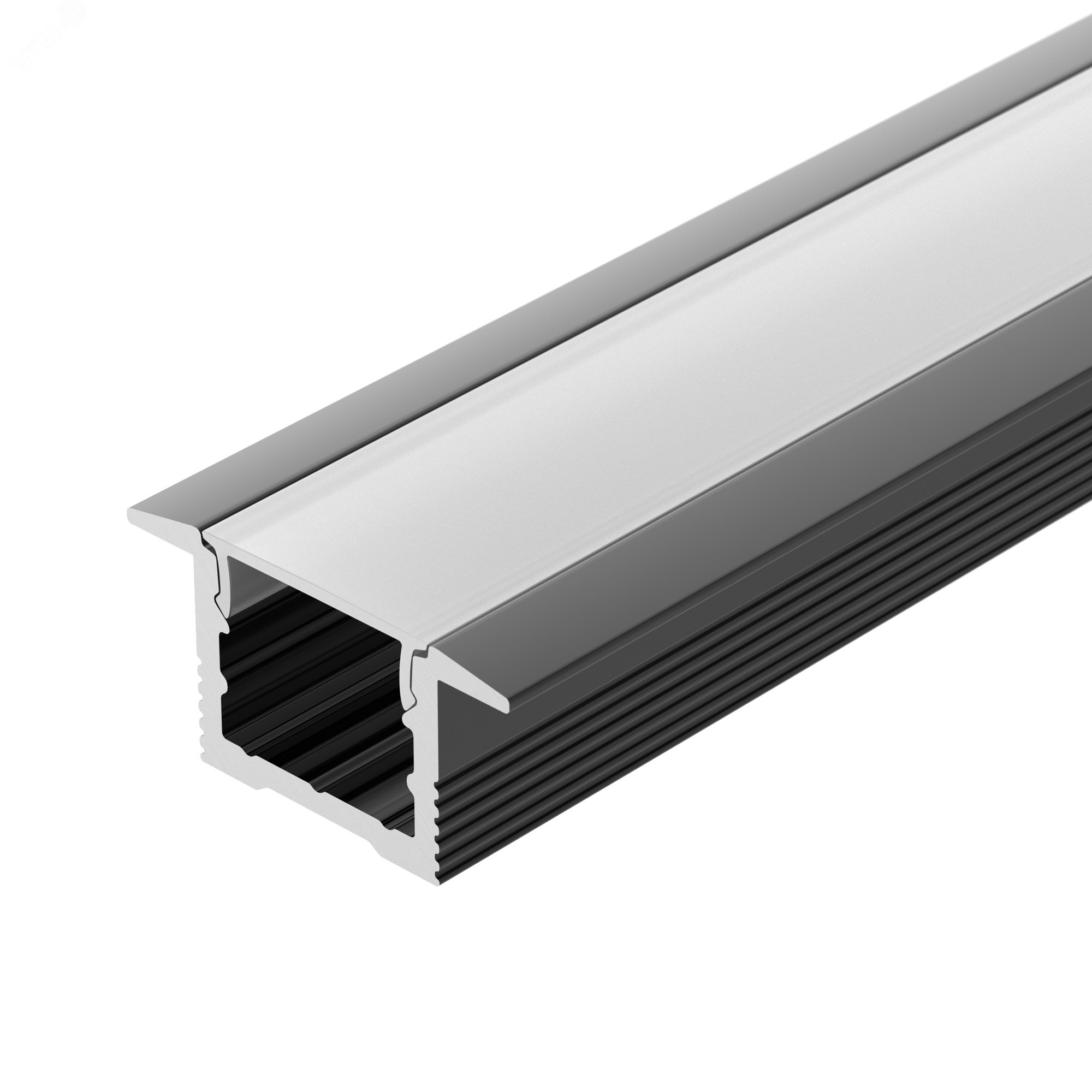Изображение товара Профиль SL-SLIM-H13M-F25-2000 BLACK (Алюминий) (м)