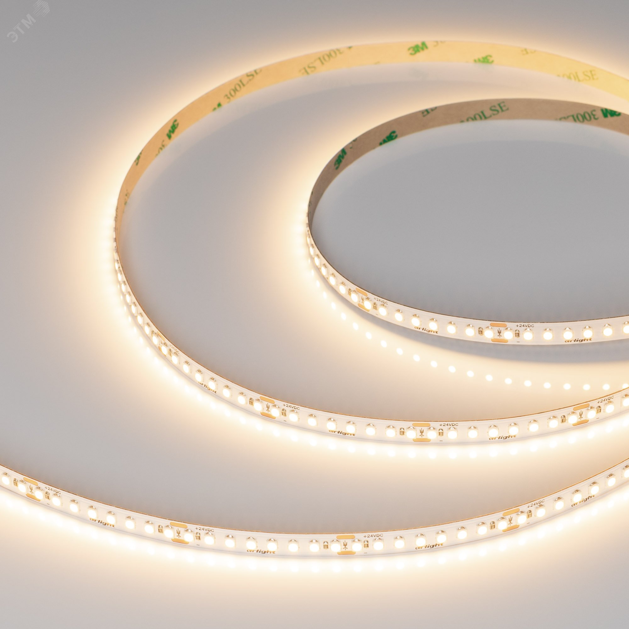 Изображение товара Светодиодная лента 15 Вт/м 24 В IP20 3000K 176 LED/м UL-A176-8mm SMD 2835 5 м