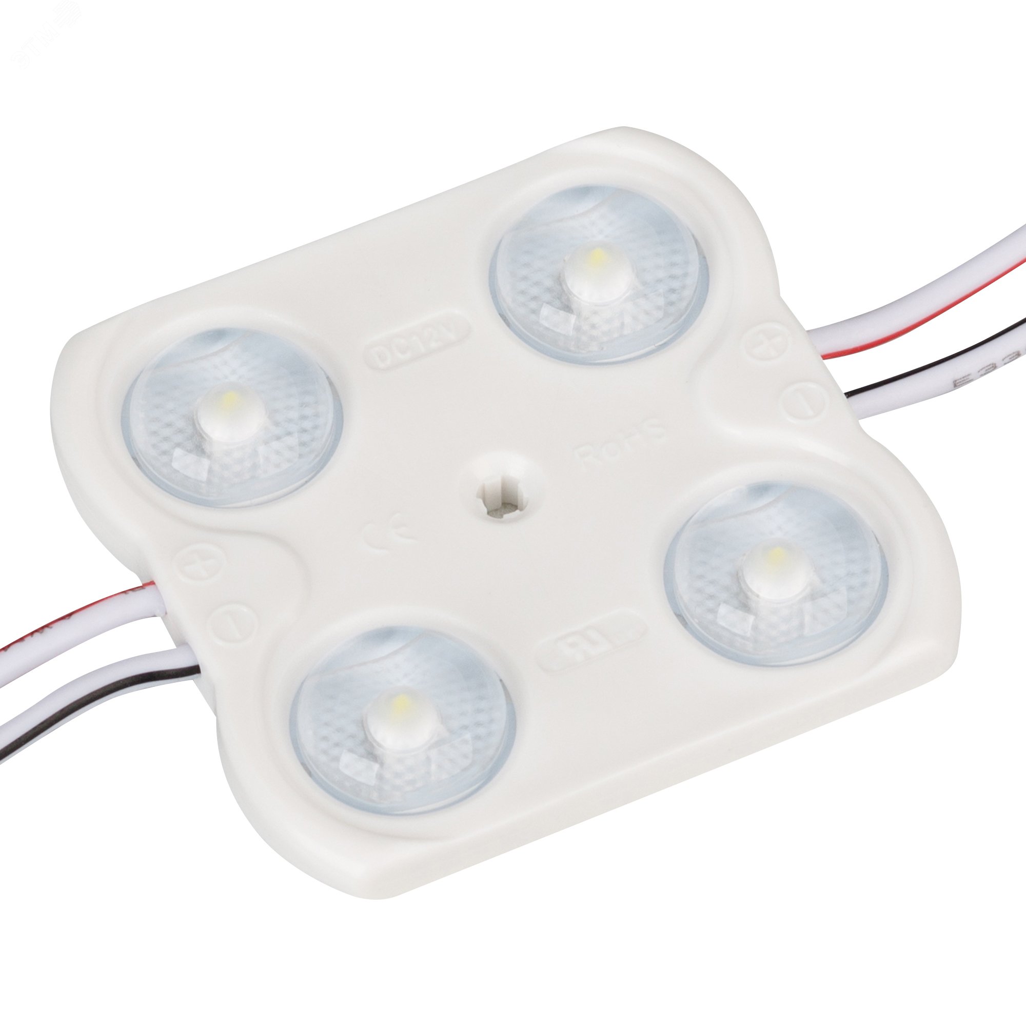 Изображение товара Герметичный модуль LED CRAFT-2835-4-12V IP65 170deg 45x43мм 1.6W от Arlight