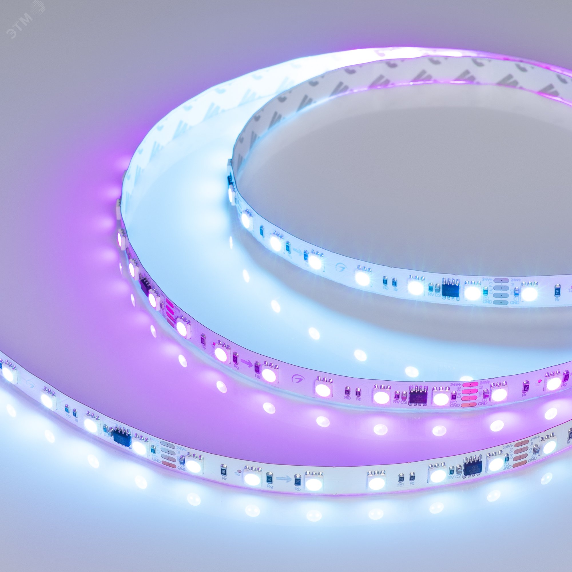 Изображение товара Светодиодная лента RGB DMX-B60 15 Вт/м 24 В IP20 5 м Arlight