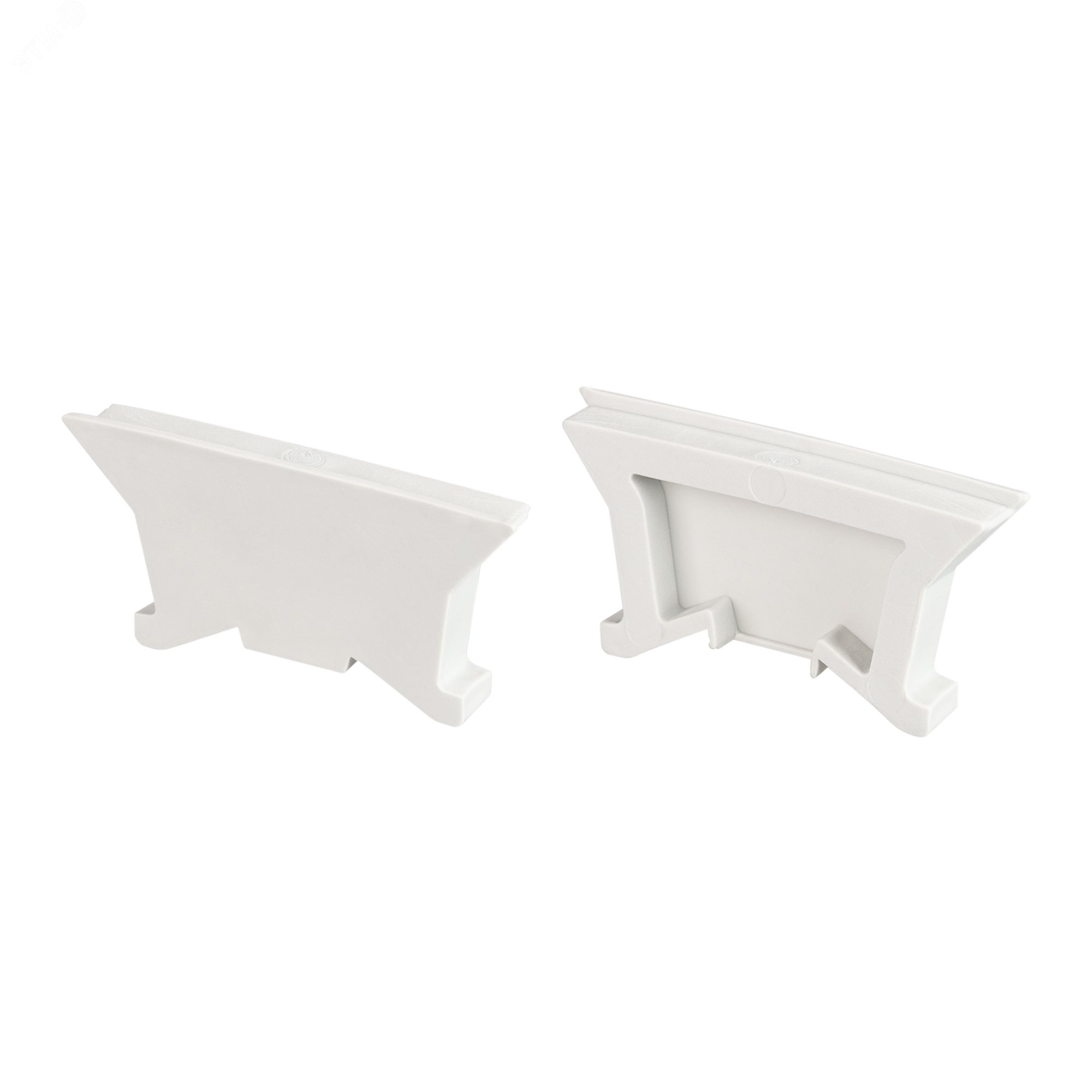 Изображение товара Заглушка для FOLED-50 серый глухая пластик (шт) - защита и завершение светильника