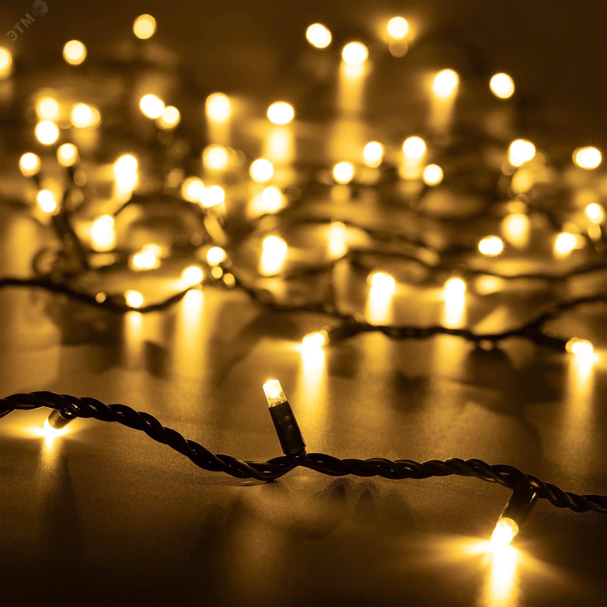 Изображение товара Гирлянда светодиодная декоративная ARD-STRING-PRO-10000-GREEN-100LED-STD WARM 230V, 7W ARDCL, IP65 (шт) Изображение товара Гирлянда светодиодная декоративная ARD-STRING-PRO-10000-GREEN-100LED-STD WARM 230V, 7W ARDCL, IP65 (шт)