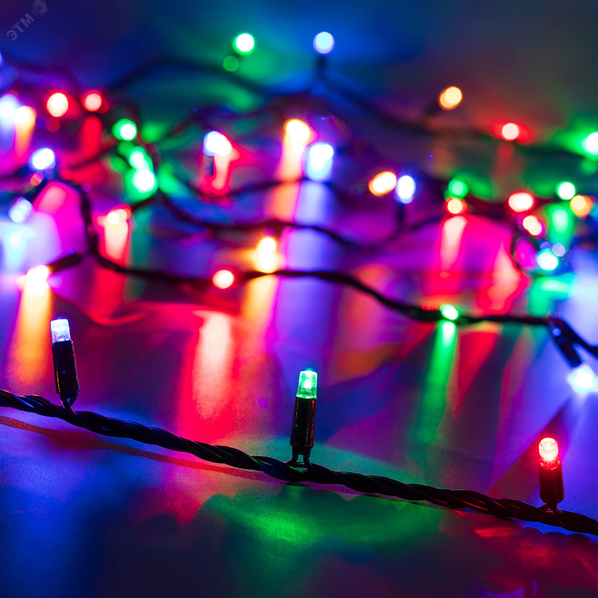 Изображение товара Гирлянда светодиодная декоративная ARD-STRING-CLASSIC-10000-BLACK-100LED-LIVE RGB 230V, 7W ARDCL, IP65 (шт) Изображение товара Гирлянда светодиодная декоративная ARD-STRING-CLASSIC-10000-BLACK-100LED-LIVE RGB 230V, 7W ARDCL, IP65 (шт)