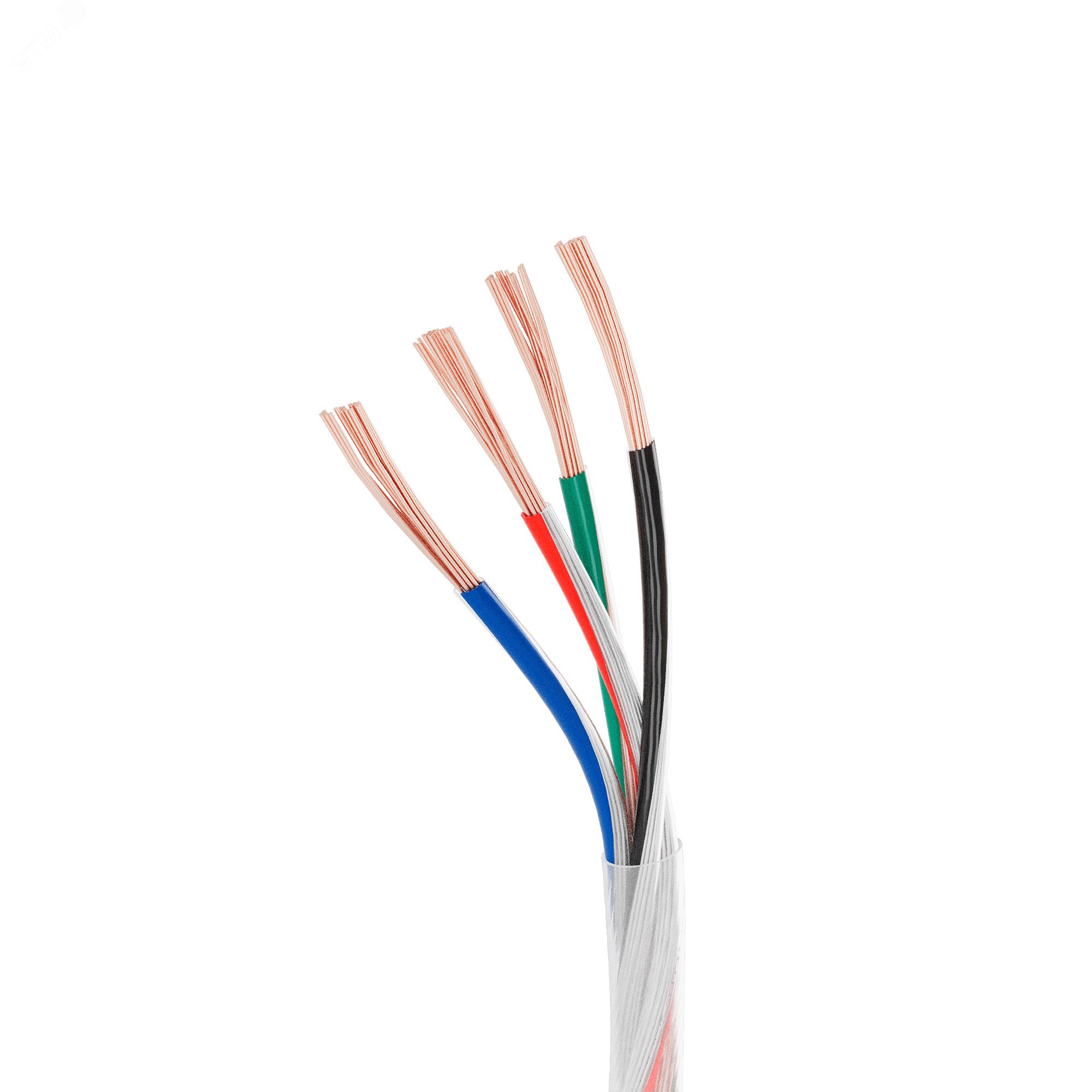 Изображение товара Провод питания ARL-20AWG-CLEAR-4Wire-CU-Double 50 метров