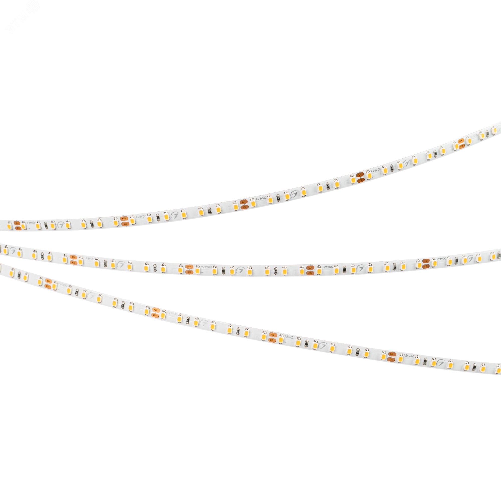 Изображение товара Лента светодиодная 10 Вт/м 24В IP20 6000K 182LED/м MICROLED-M182-4mm