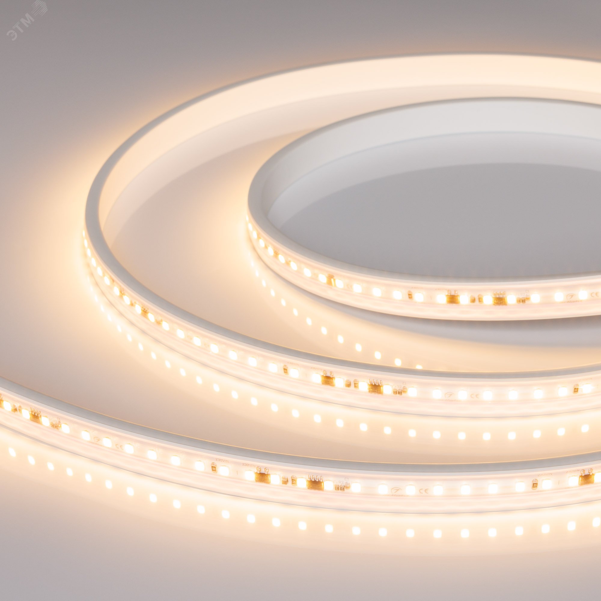 Изображение товара Светодиодная герметичная лента ARL серии A120 15 Вт/м IP65 50 м теплый свет