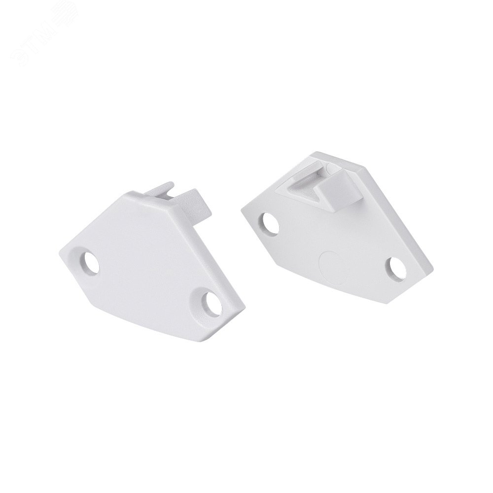 Изображение товара Заглушка глухая ARH-DECORE-S12-EXT-F Flat из пластика белая