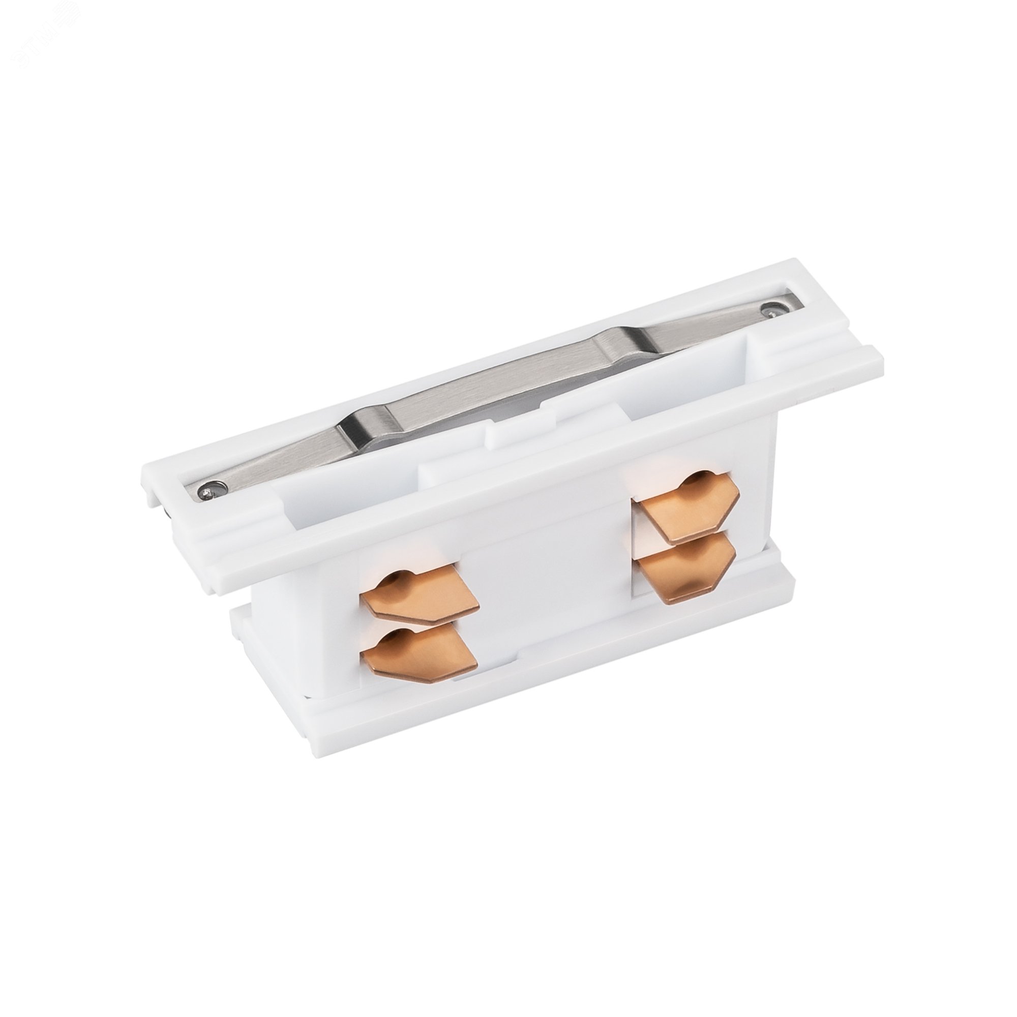 Изображение товара Коннектор внутренний LGD-4TR-CON-MINI-WH (C) для 3-фазных треков 4TR