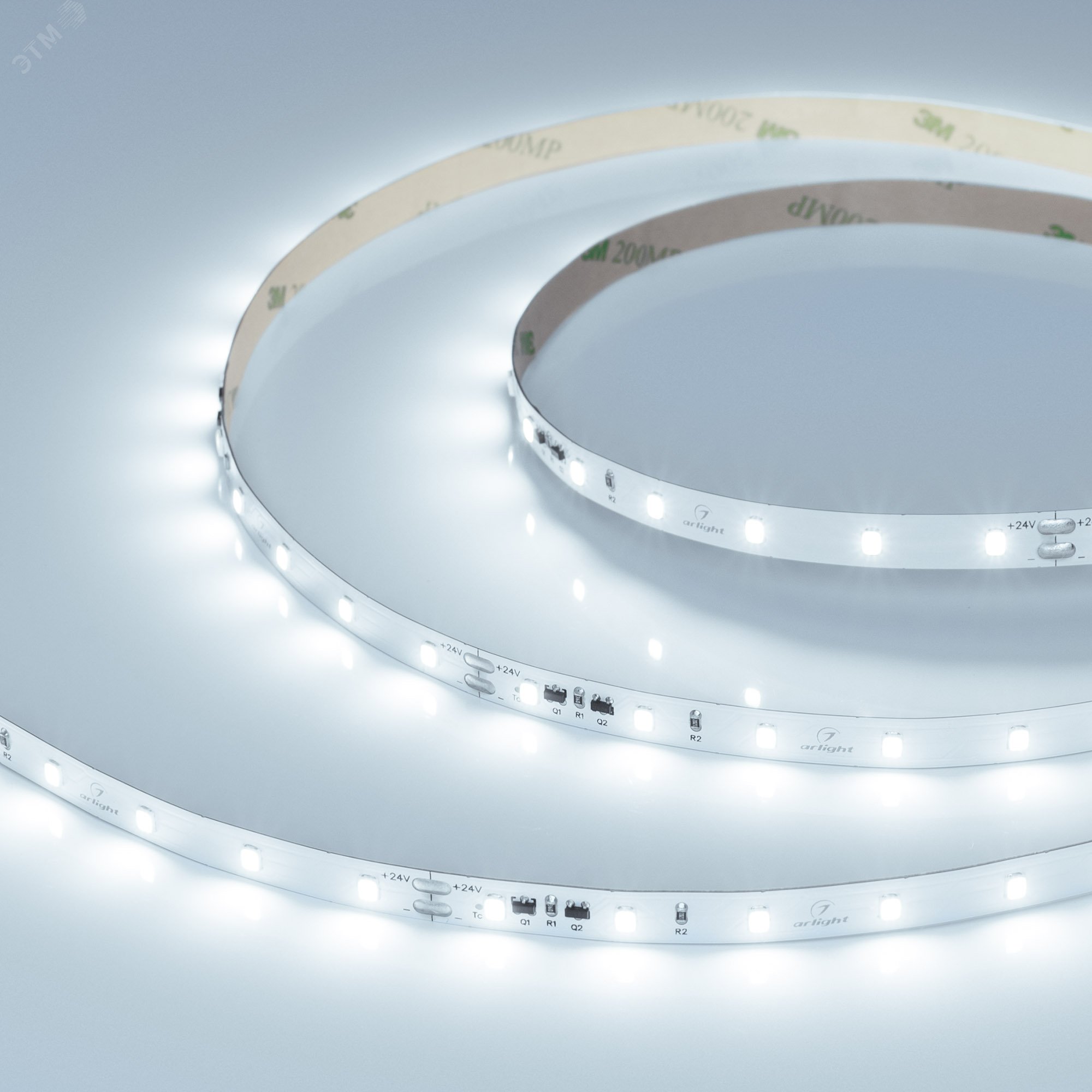 Изображение товара Лента светодиодная 4,8 Вт/м 24В IP20 6000K 60LED/м SMD 2835 10 м