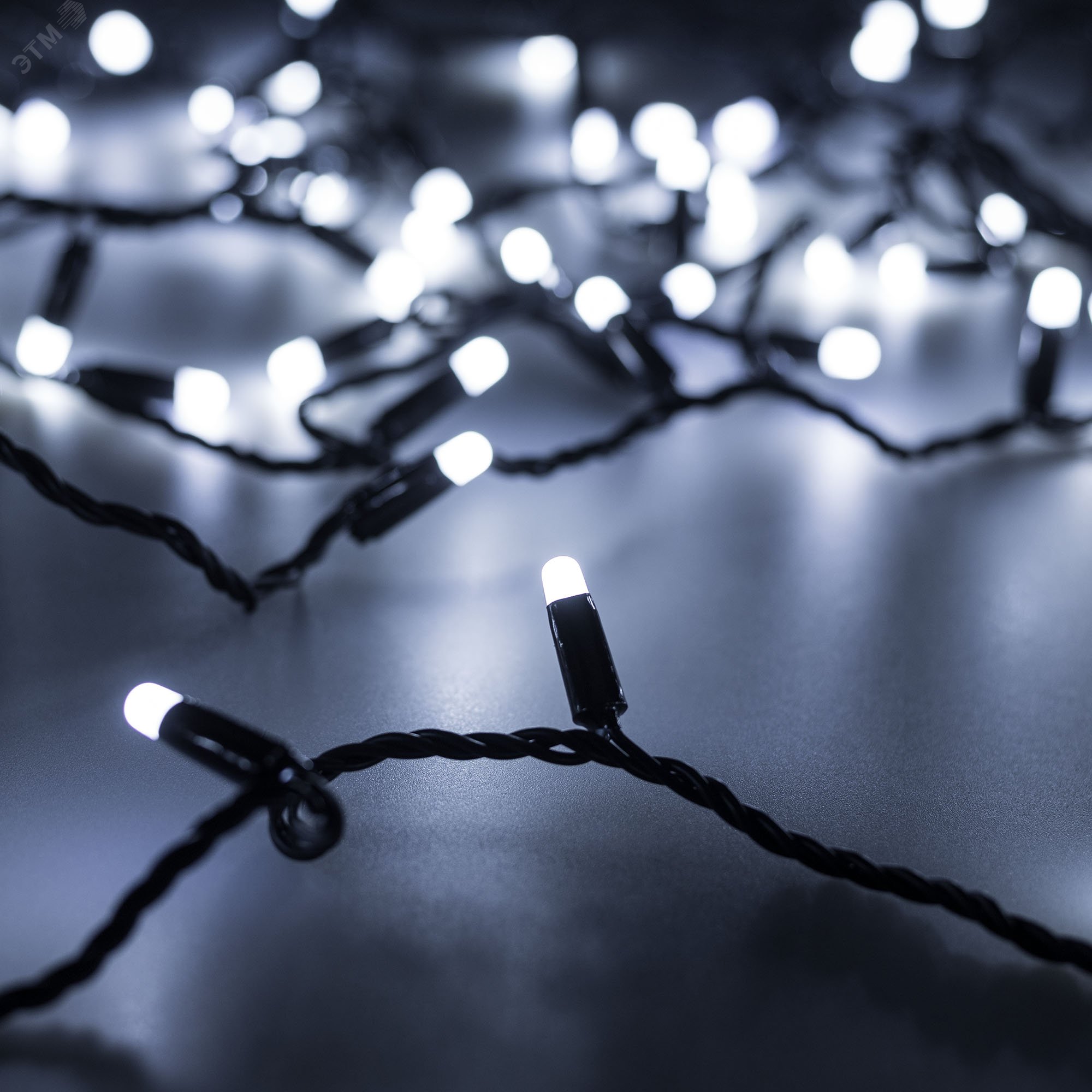 Изображение товара Гирлянда светодиодная декоративная ARD-STRING-CLASSIC-1000-BLACK-100LED-MILK-PULSE White 230V, 7W ARDCL, IP65 (шт) Изображение товара Гирлянда светодиодная декоративная ARD-STRING-CLASSIC-1000-BLACK-100LED-MILK-PULSE White 230V, 7W ARDCL, IP65 (шт)