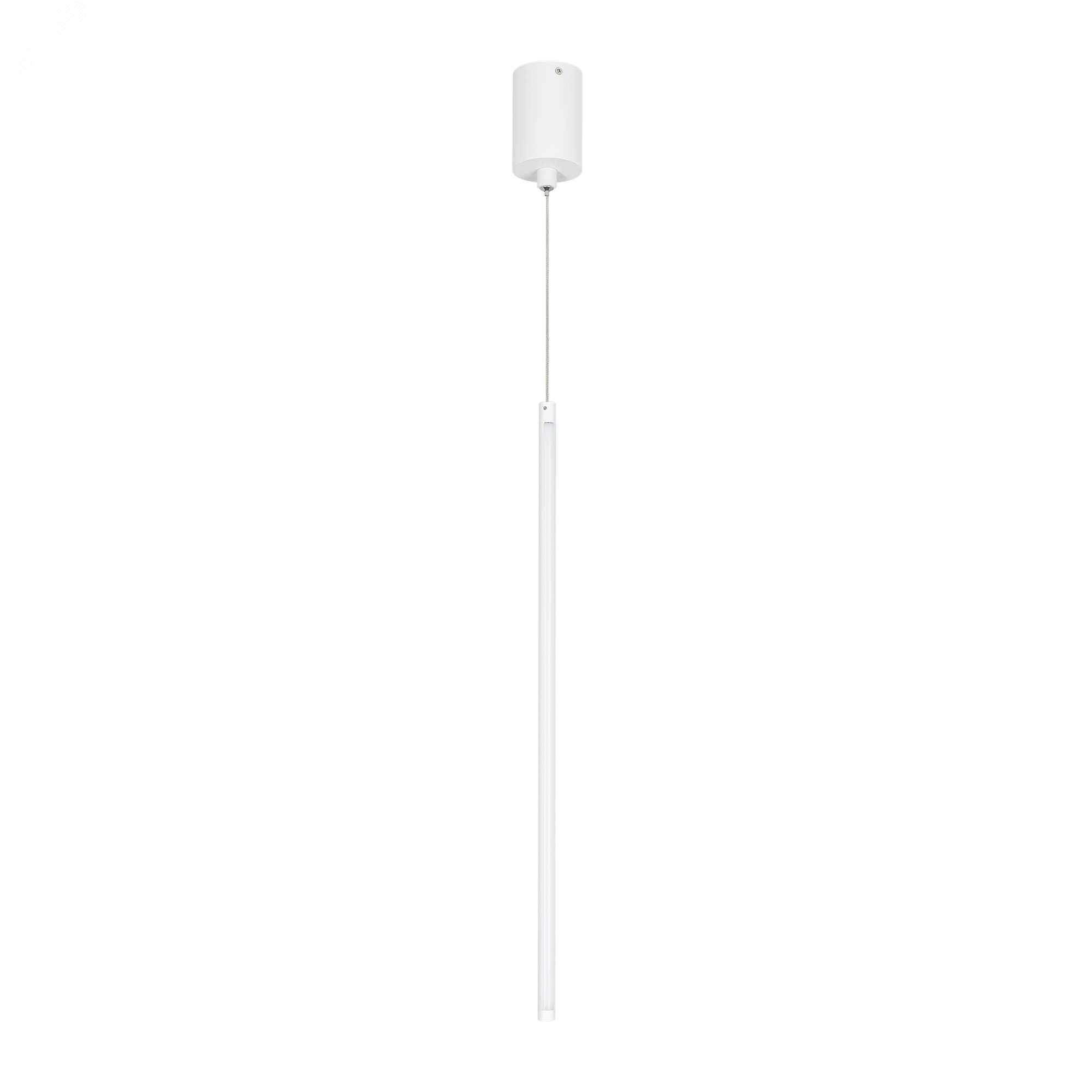 Изображение товара Декоративный подвесной светильник 10W Warm3000 WH металлический регульемый белый дизайн