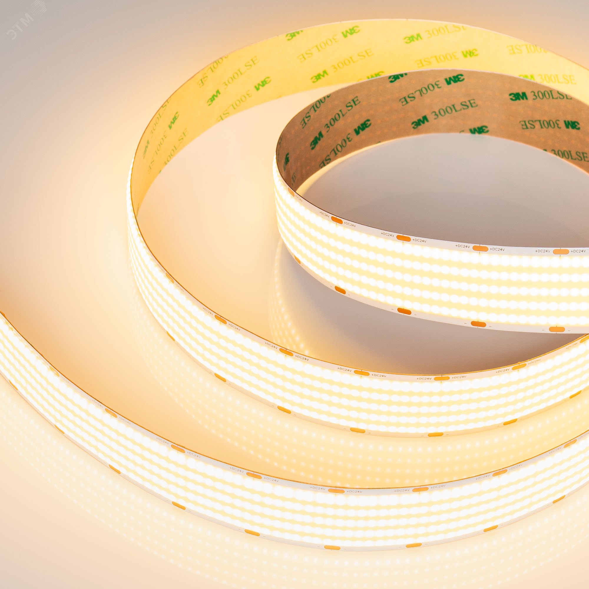 Изображение товара Лента светодиодная 40 Вт/м 24В IP20 2700K 1600LED/м COB-X1600-30mm CSP 5 м (м)