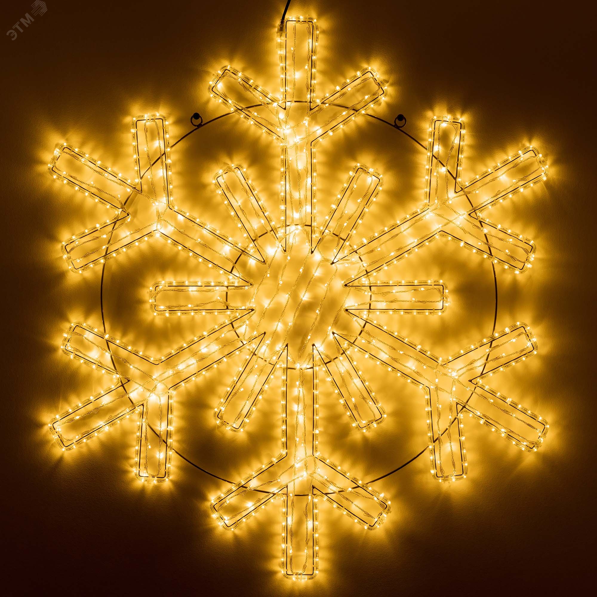 Изображение товара Фигура ARD-SNOWFLAKE-M11-1250x1200-604LED Warm 230V, 36.5W Ardecoled, IP65 (шт) Изображение товара Фигура ARD-SNOWFLAKE-M11-1250x1200-604LED Warm 230V, 36.5W Ardecoled, IP65 (шт)
