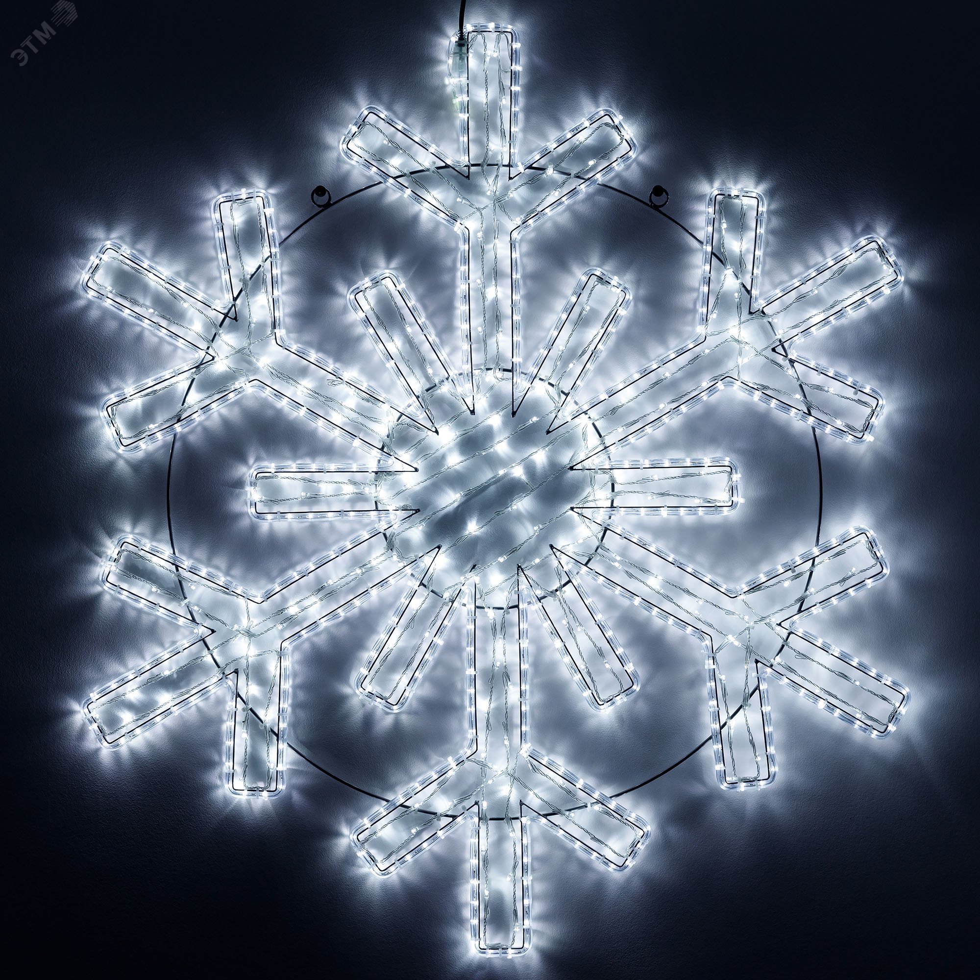 Изображение товара Фигура ARD-SNOWFLAKE-M11-1250x1200-604LED White 230V, 36.5W Ardecoled, IP65 (шт) Изображение товара Фигура ARD-SNOWFLAKE-M11-1250x1200-604LED White 230V, 36.5W Ardecoled, IP65 (шт)