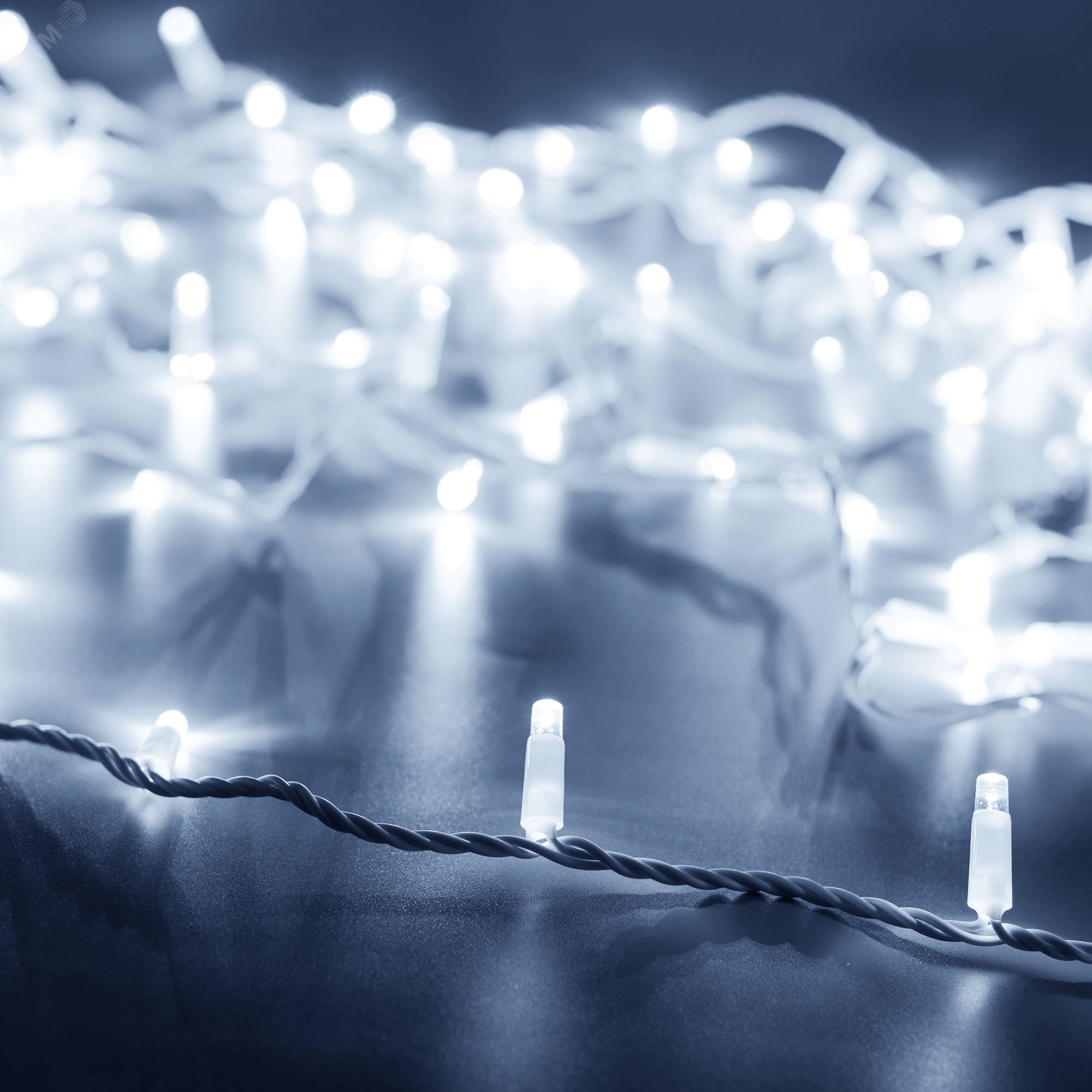 Изображение товара Гирлянда светодиодная декоративная ARD-STRING-CLASSIC-10000-WHITE-100LED-STD WHITE 230V, 7W ARDCL, IP65 (шт)