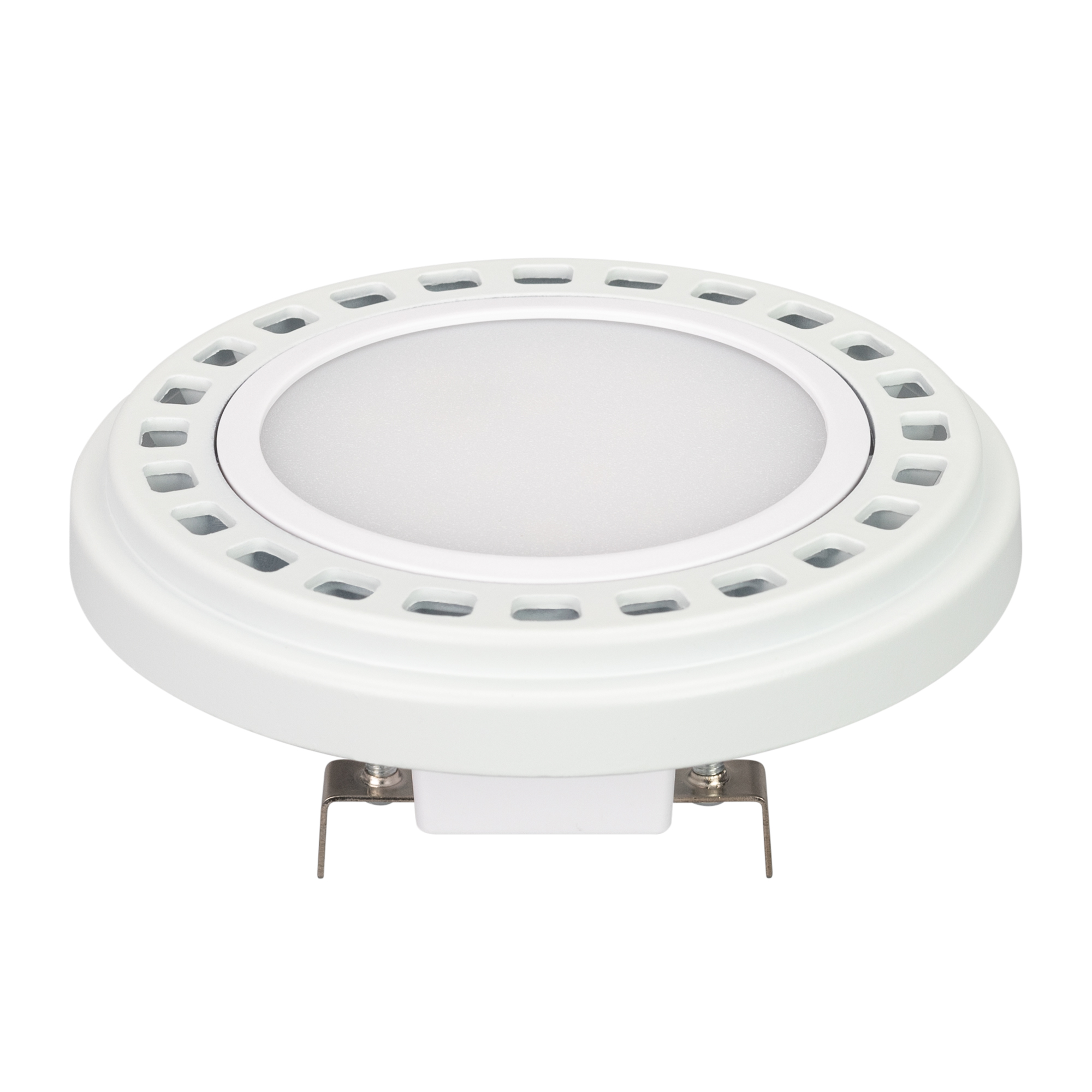 Лампа AR111-Светильник Unit-G53-12W- Warm3000 (WH, 120 deg, 12V) (ARL, металл)