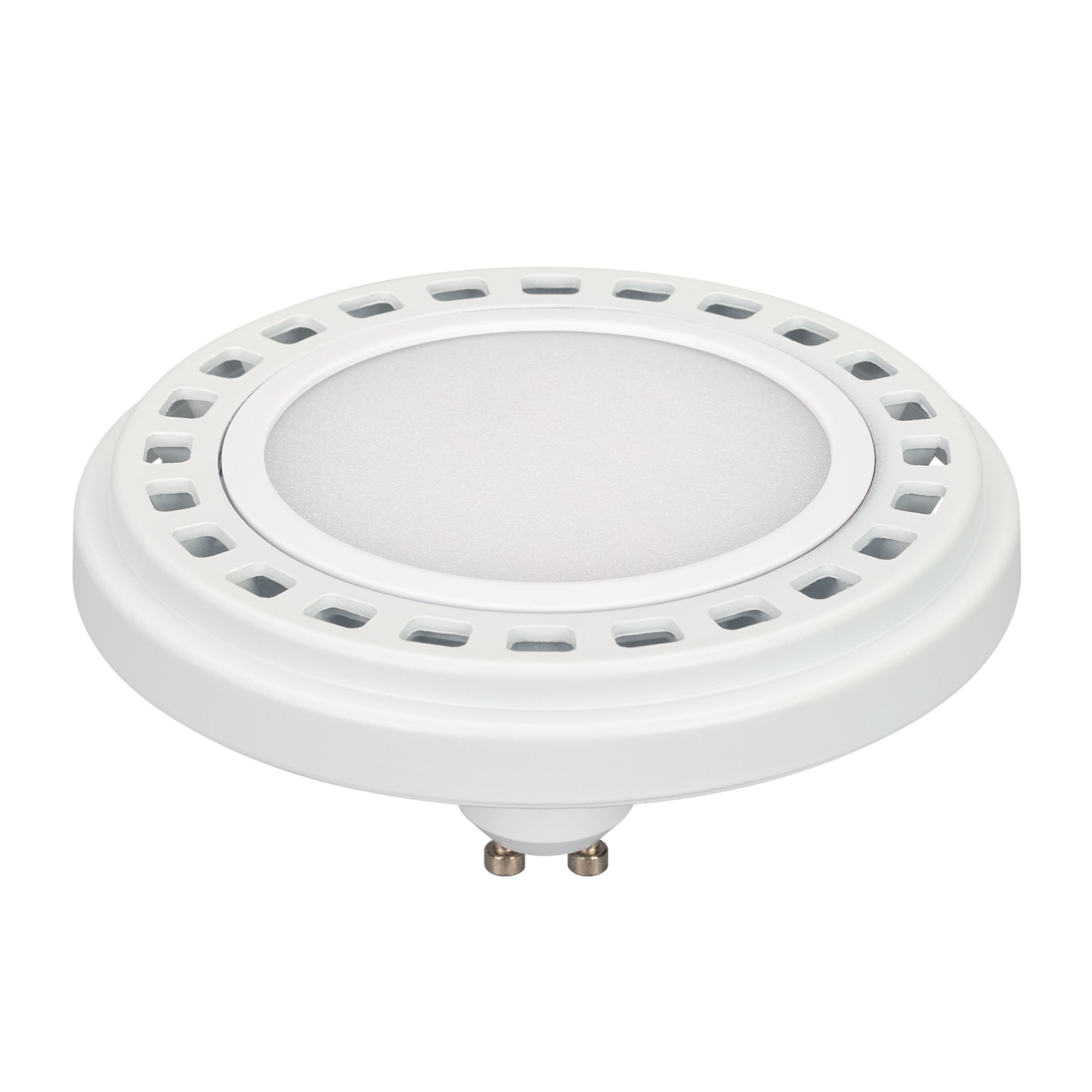 Лампа AR111-Светильник Unit-GU10-15W-DIM Warm3000 (WH, 120 deg, 230V) (ARL, металл)