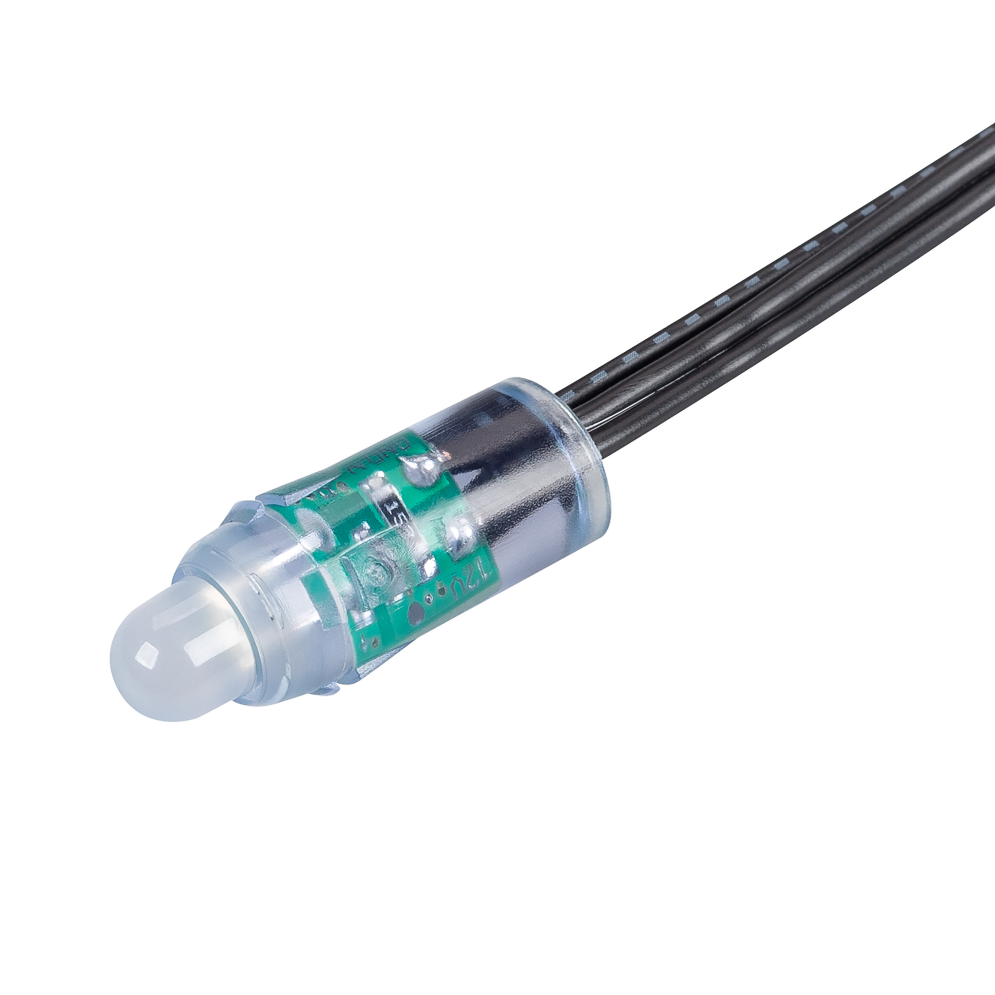 Модуль светодиодный герметичный ARL-UVR-D12 12V Blue (0.3W, IP67, 90 deg) (ARL, пластик, 5 лет)