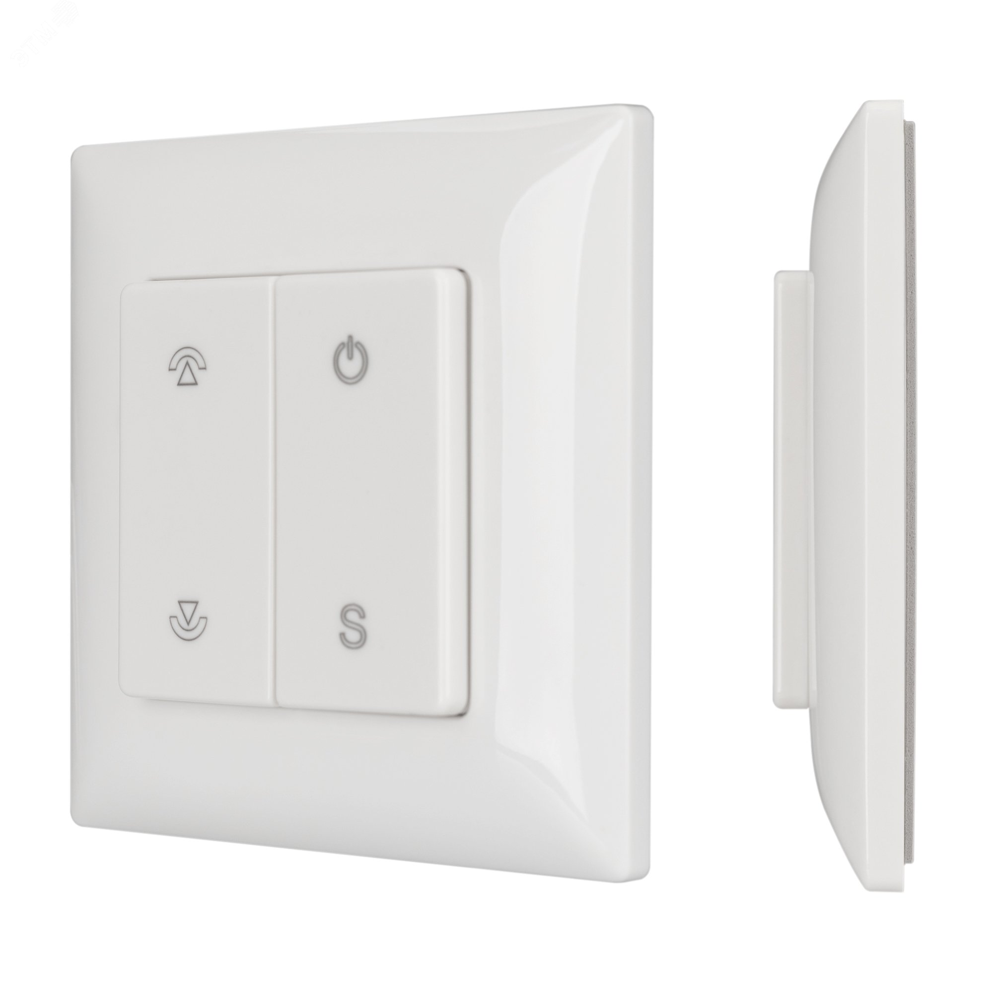 Изображение товара Панель SMART-P46-DIM-P-SUF 3V, 1 зона, Knob, 2.4G ARL, пластик (шт)