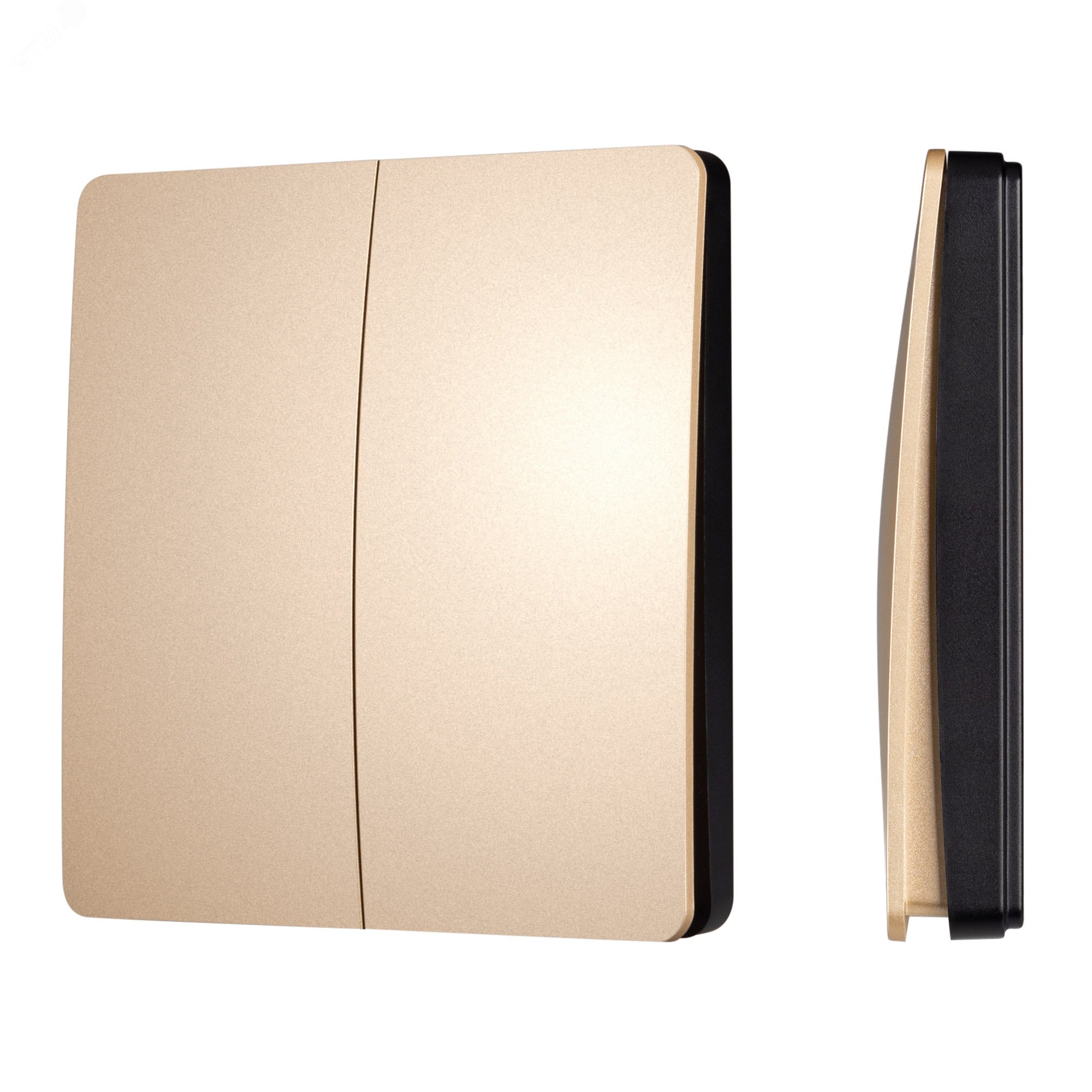 Изображение товара Панель управления кнопочная INTELLIGENT ARLIGHT KINETIC-801-22-2G-WP-SUF Gold (No battery, IP67, 433Mhz) (IARL, IP67 пластик, 3 года) (шт)