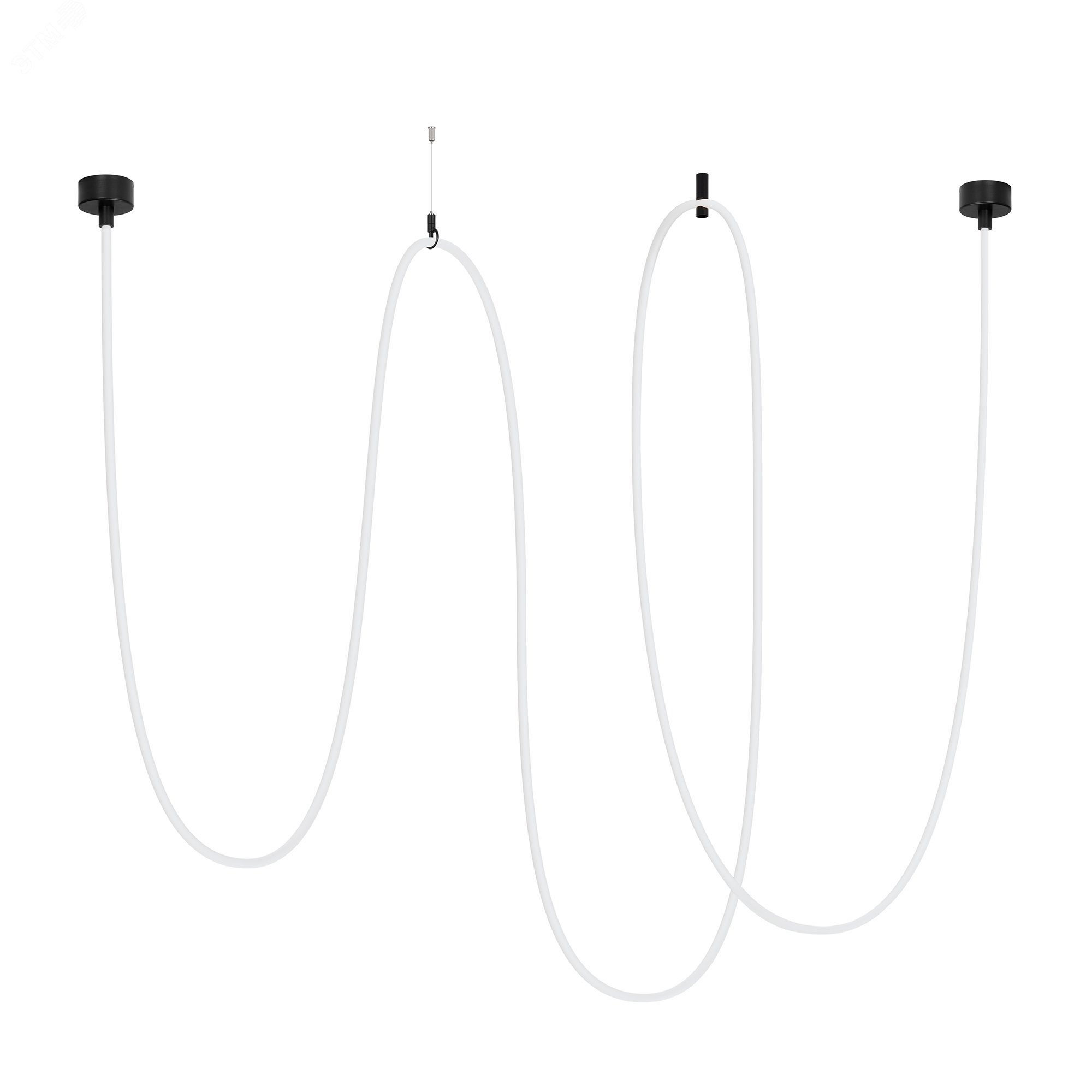 Изображение товара Светильник SP-TROPIC-SURFACE-R18-L10000-110W Day4000 BK 360 deg 230V IP20 пластик 3 года (шт)