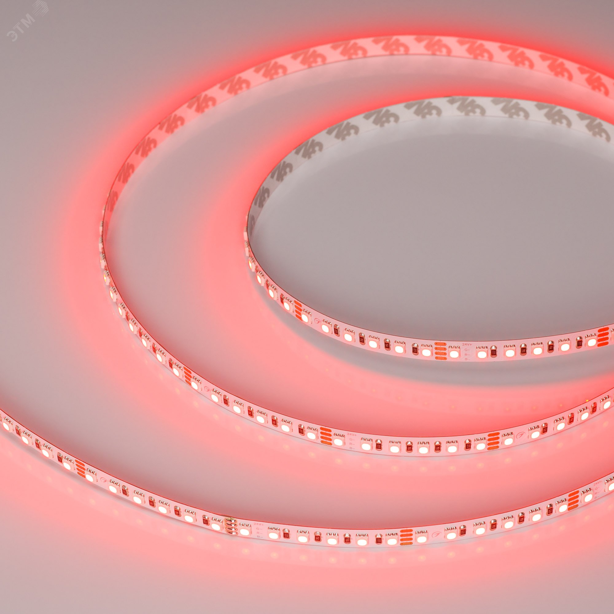 Изображение товара Светодиодная гибкая лента RGB 24В 11Вт/м 5м IP20 RT-G120-8mm SMD 3838
