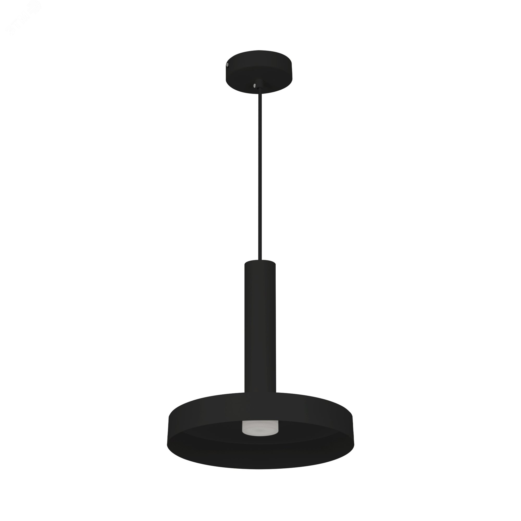 Изображение товара Светильник подвесной SP-ERIC-R250-8W Day4000 220V круглый IP20 металл черный