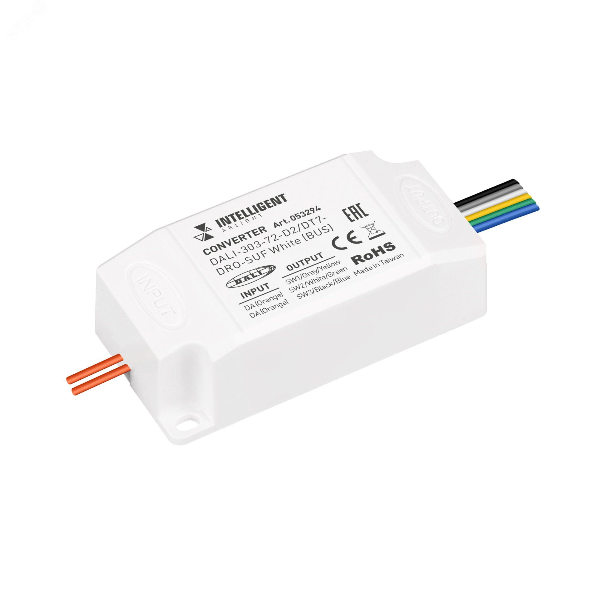 Изображение товара Конвертер DALI-303-72-D2/DT7-DRO-SUF INTELLIGENT ARLIGHT белый