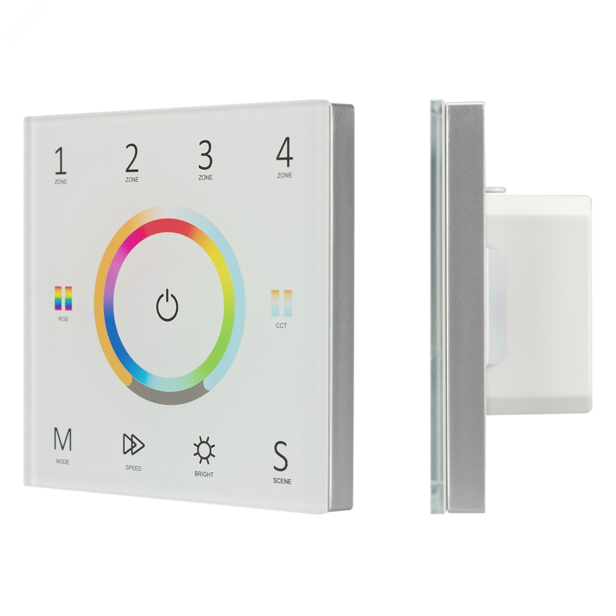 Изображение товара Встраиваемая сенсорная панель Arlight SMART-P67-MULTI White 230V