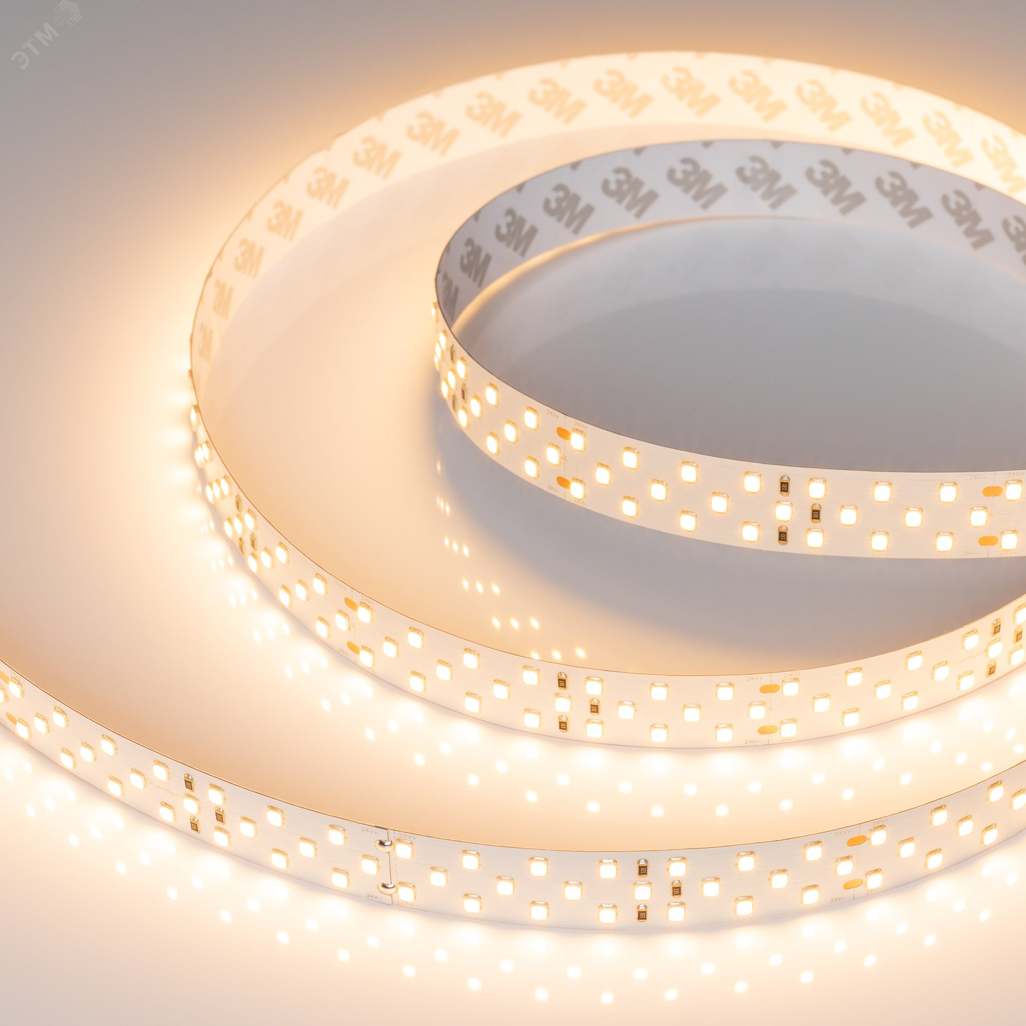 Изображение товара Лента светодиодная 27 Вт/м 24В IP20 2700K 252LED/м RT-A252-19mm SMD 2835 5 м (м)