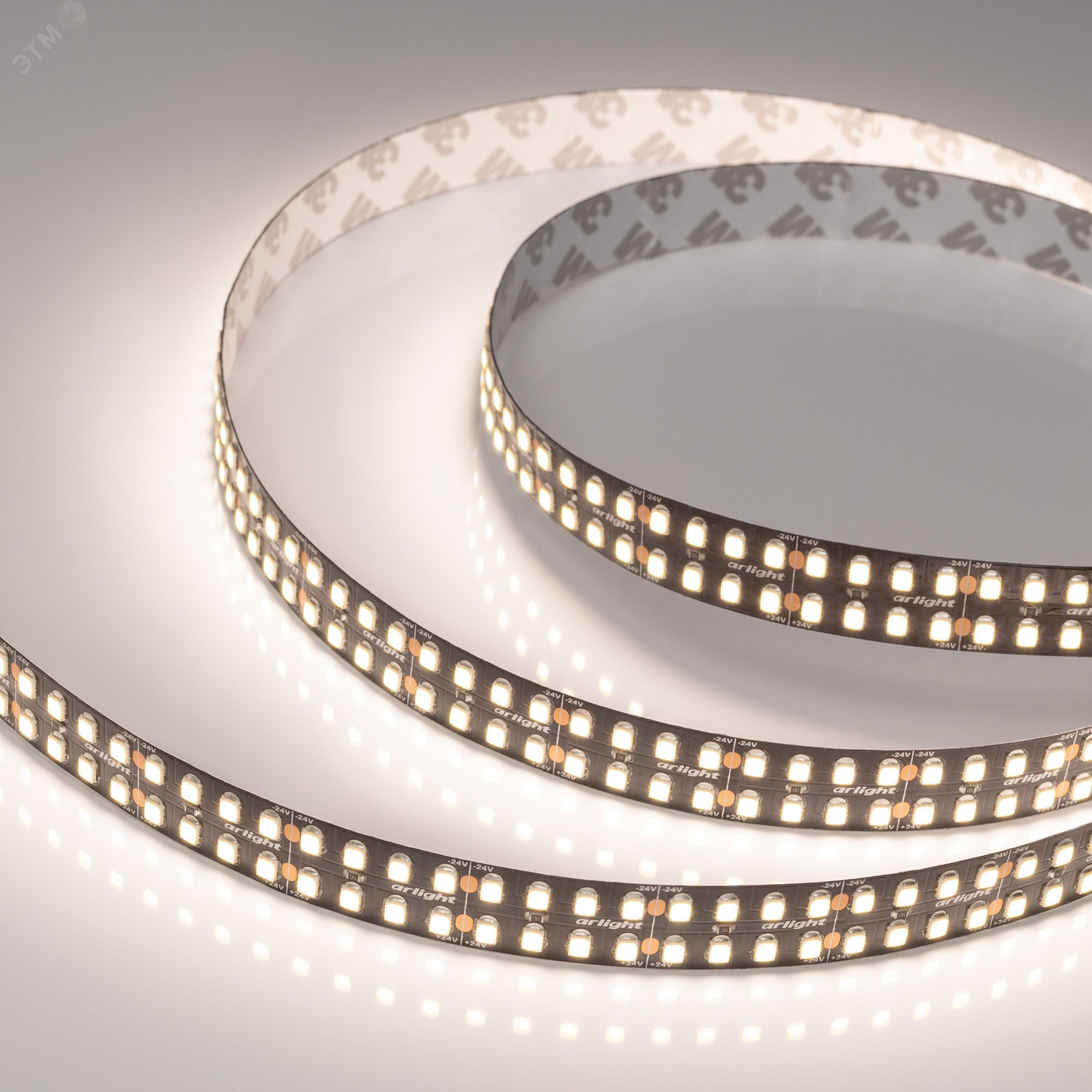 Изображение товара Лента светодиодная 24 Вт/м 4000K IP20 5 м Arlight