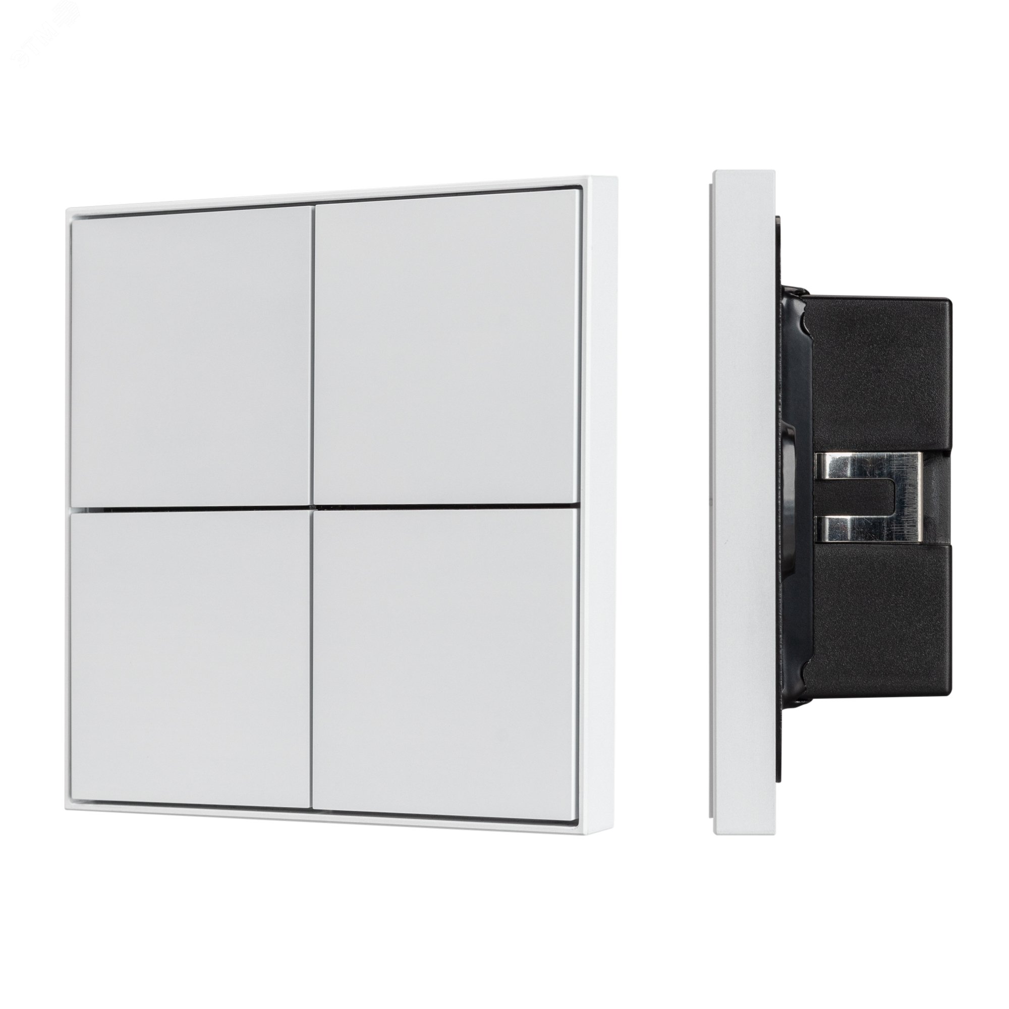 Изображение товара Панель кнопочная KNX-304-23-IN White (BUS, Frame) (IARL, IP20 металл, 2 года) (шт)