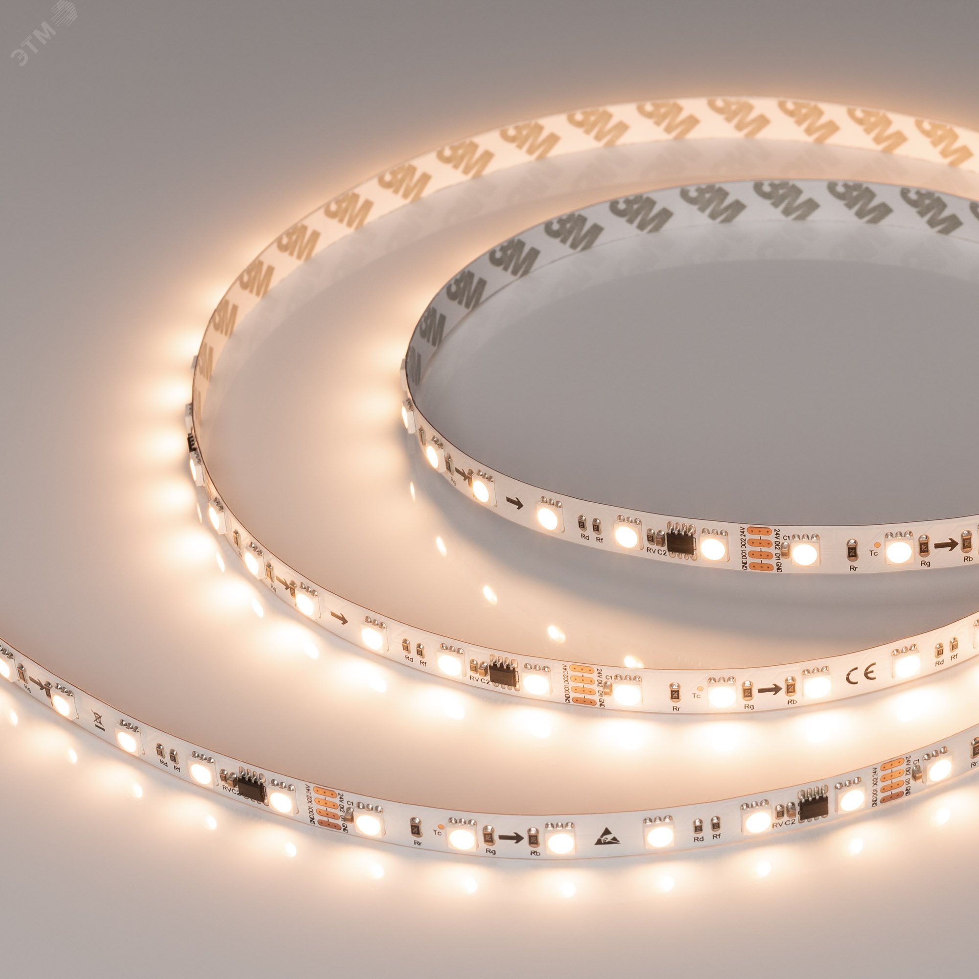 Изображение товара Светодиодная лента SPI 15 Вт/м 24 В IP20 3000K 60LED/м Arlight
