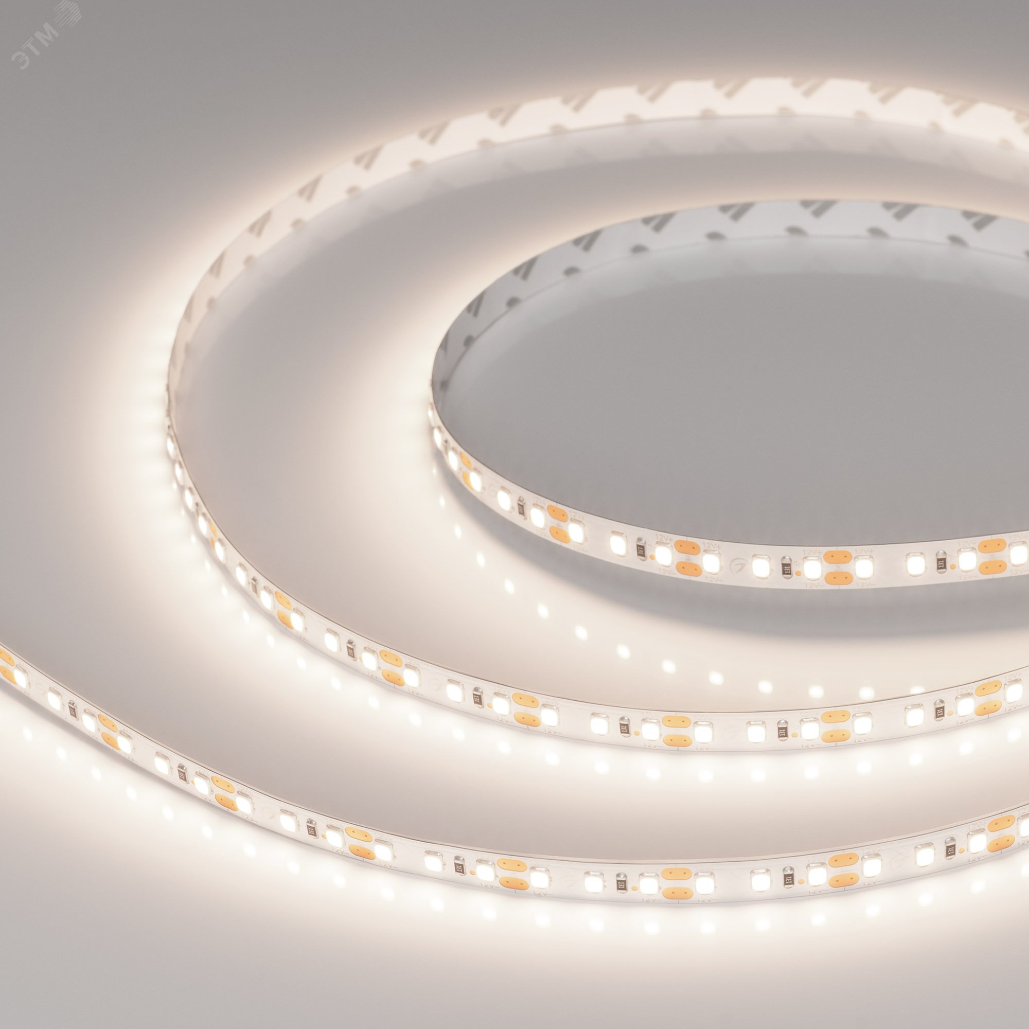 Изображение товара Лента светодиодная 9.6 Вт/м 12В 4000K IP20 144LED/м RT-A120-8-11mm SMD 2835 5 м (м)