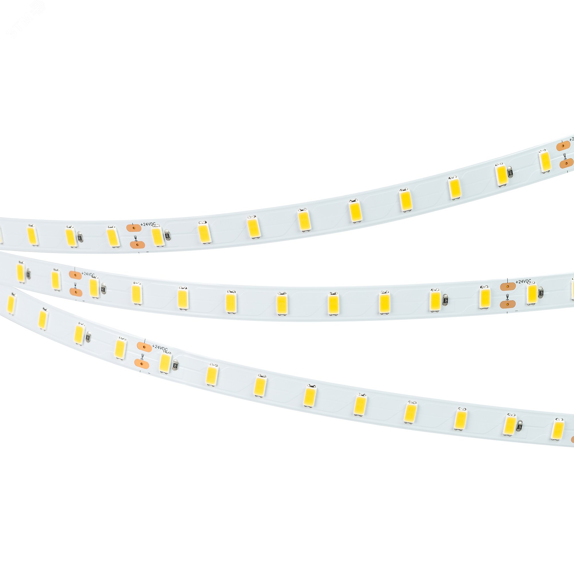 Изображение товара Светодиодная лента ULTRA серии C72 24 В 3000K IP20 72 LED/м 5 м
