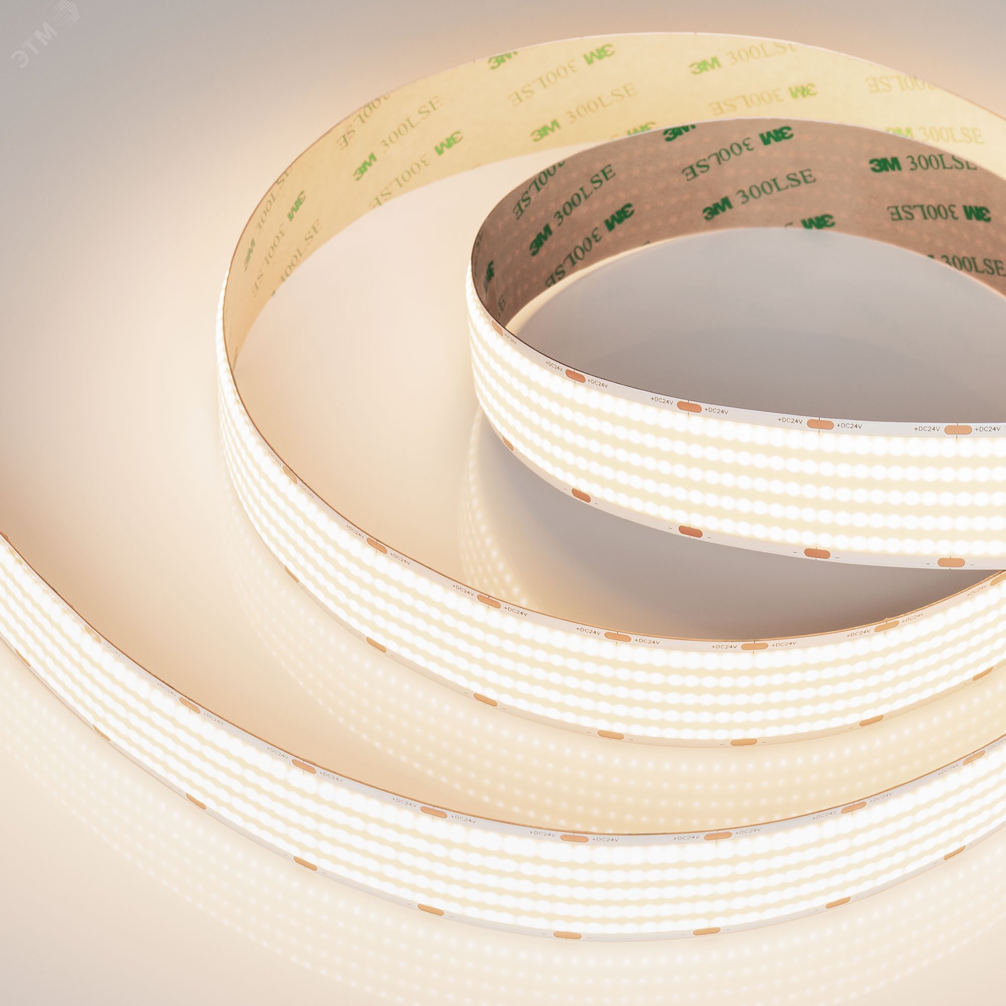 Изображение товара Лента светодиодная 40 Вт/м 24В IP20 3500K 1600LED/м CSP X1600 30мм 5м