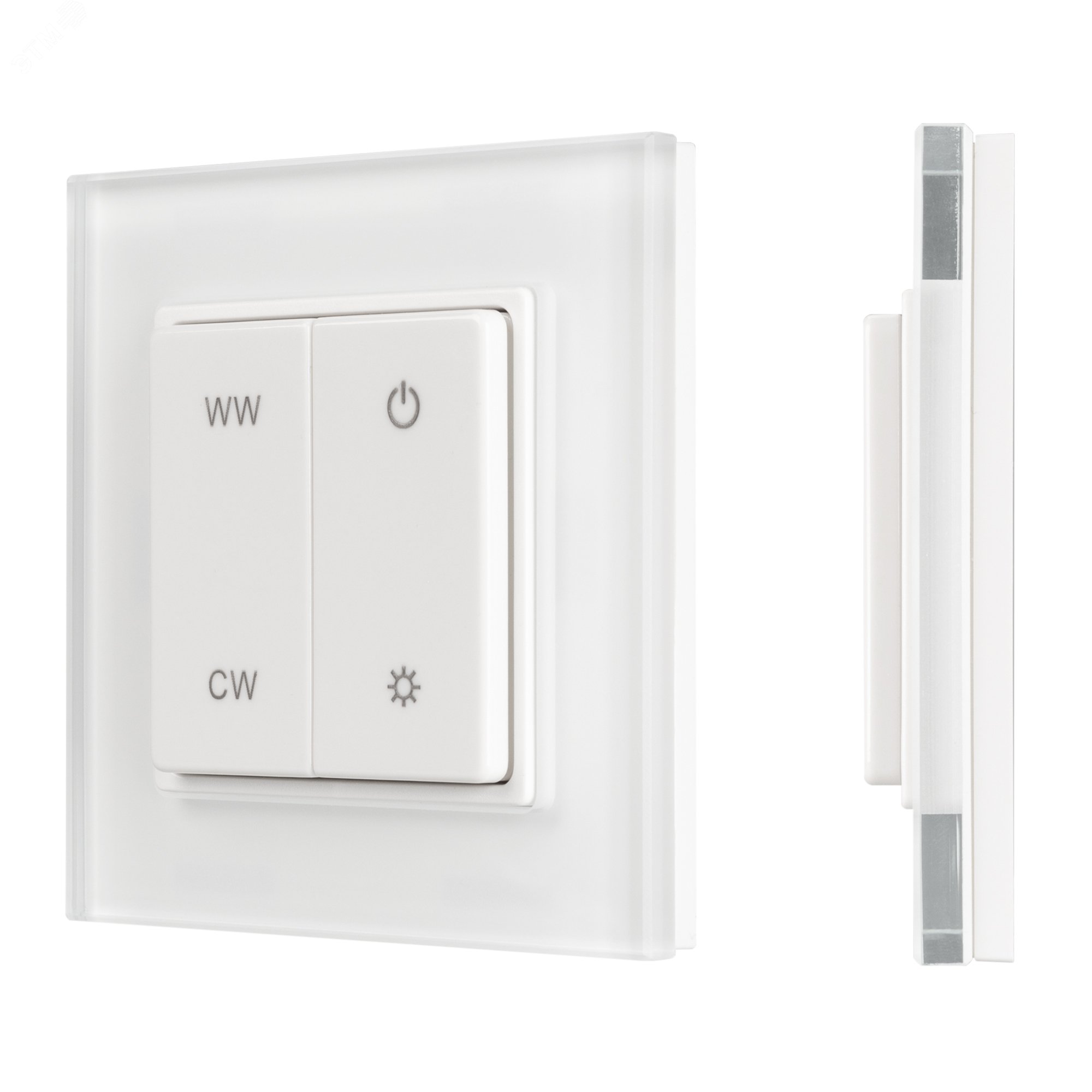 Изображение товара Беспроводная панель управления светом Arlight SMART-P49-MIX-G-SUF 3V 1 зона белая