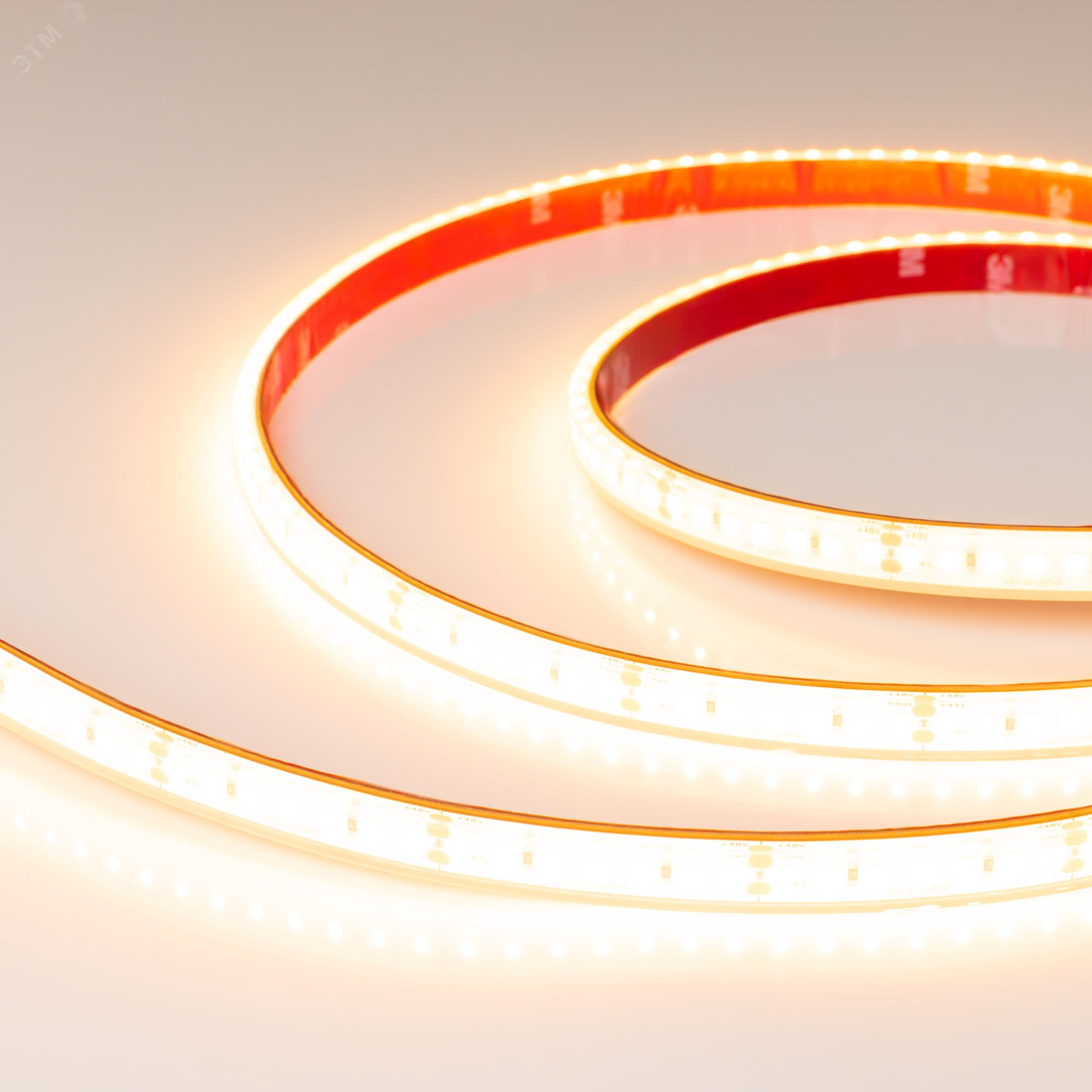 Изображение товара Светодиодная герметичная лента 12 Вт/м 48В IP68 2400K 20 м Arlight