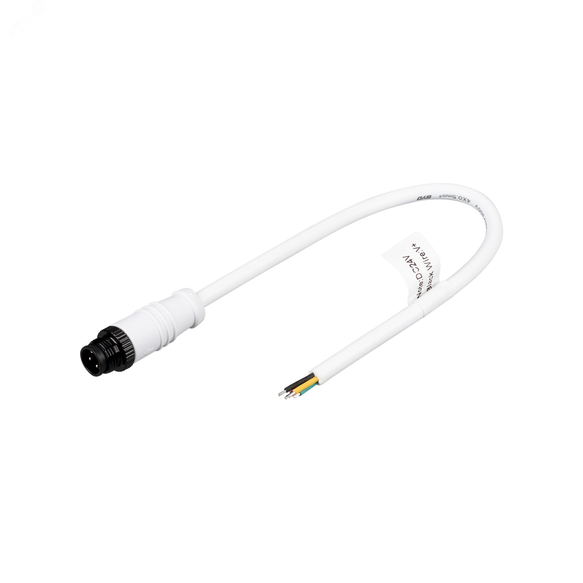Изображение товара Разъем выводной ARL-RGB-4PIN-L300-M-IP67 (ARL) (шт) Изображение товара Разъем выводной ARL-RGB-4PIN-L300-M-IP67 (ARL) (шт)