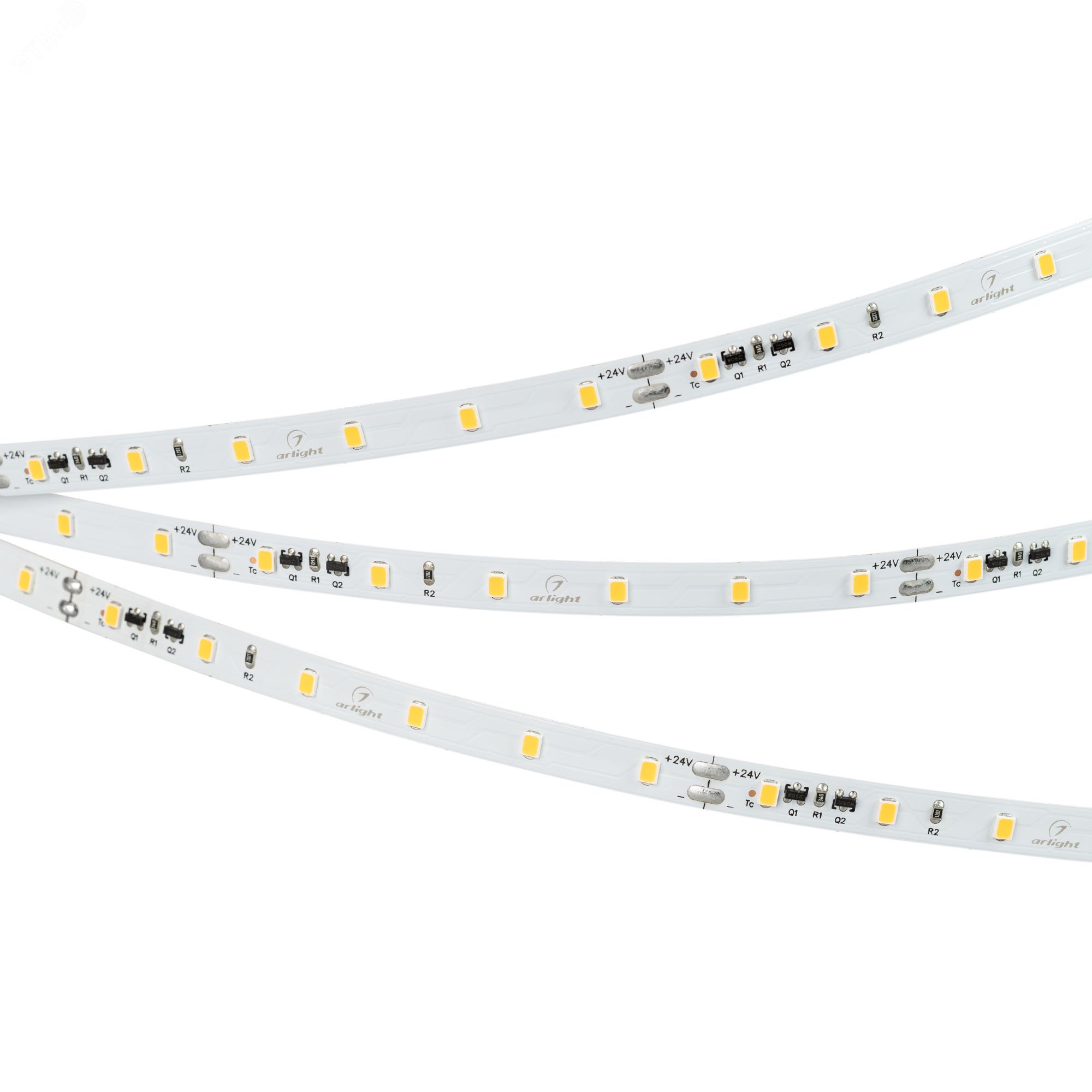 Изображение товара Лента светодиодная 4,8 Вт/м 24В IP20 3000K 60LED/м IC-A60-8-10mm SMD 2835 10 м