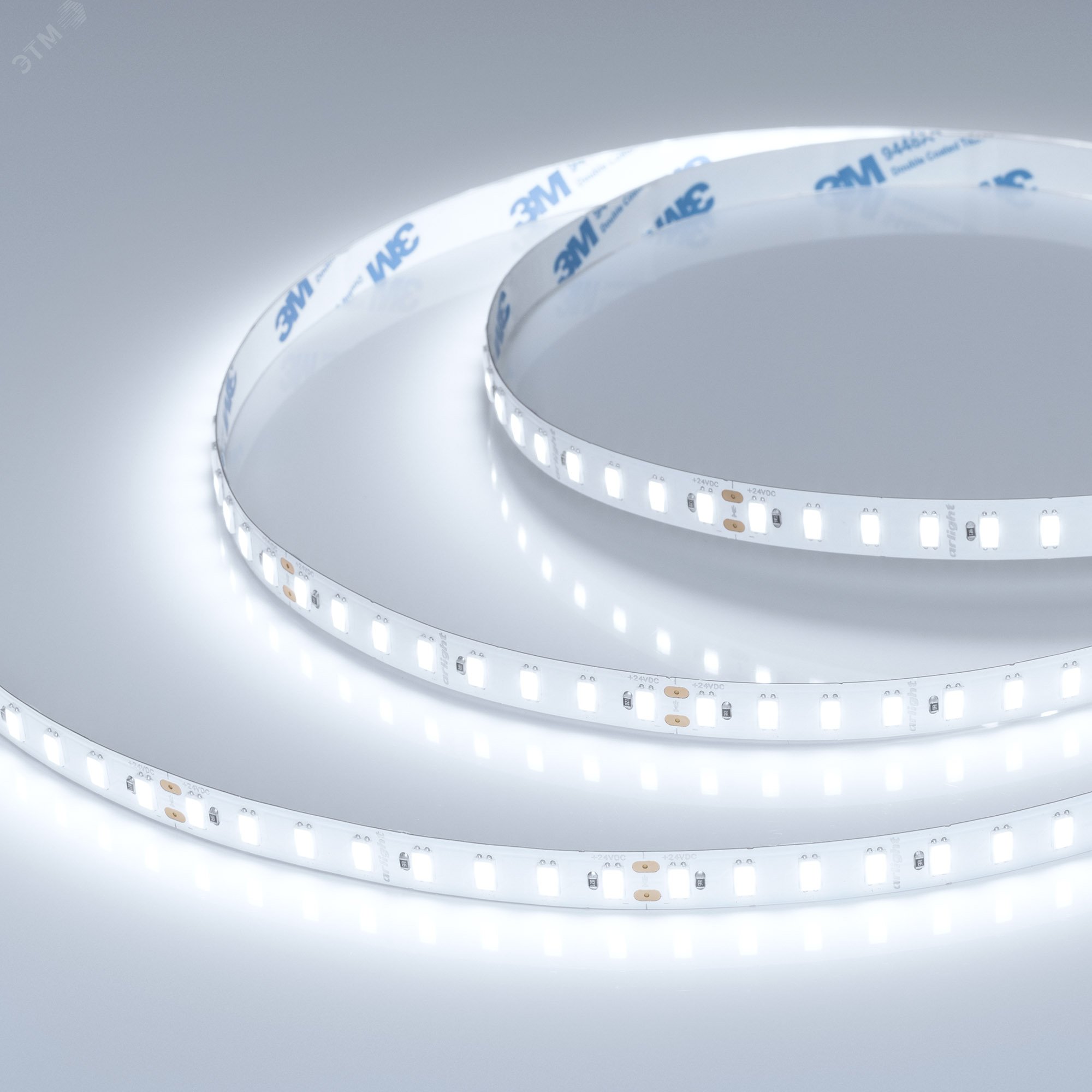 Изображение товара Лента светодиодная 19,2 Вт/м 24В IP20 6000K 112LED/м ULTRA-C112-10mm