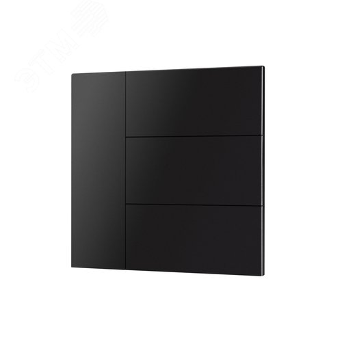 Изображение товара Накладка панели INTELLIGENT ARLIGHT KNX-23-4G-SUF Black (Backlightless) (IARL, IP20 металл, 2 года) (шт)